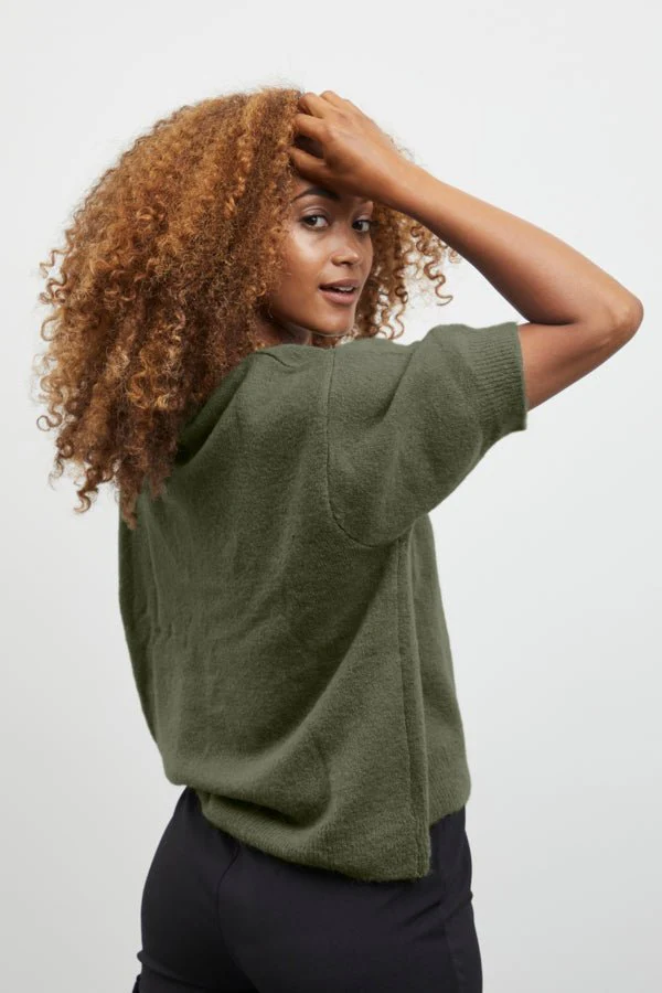 Sorbet Alpaca Knit Blouse - Image 5
