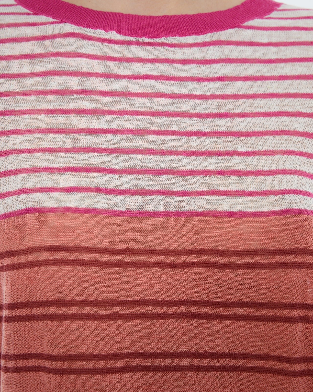 Andam Jersey Tri colour Top - Image 6
