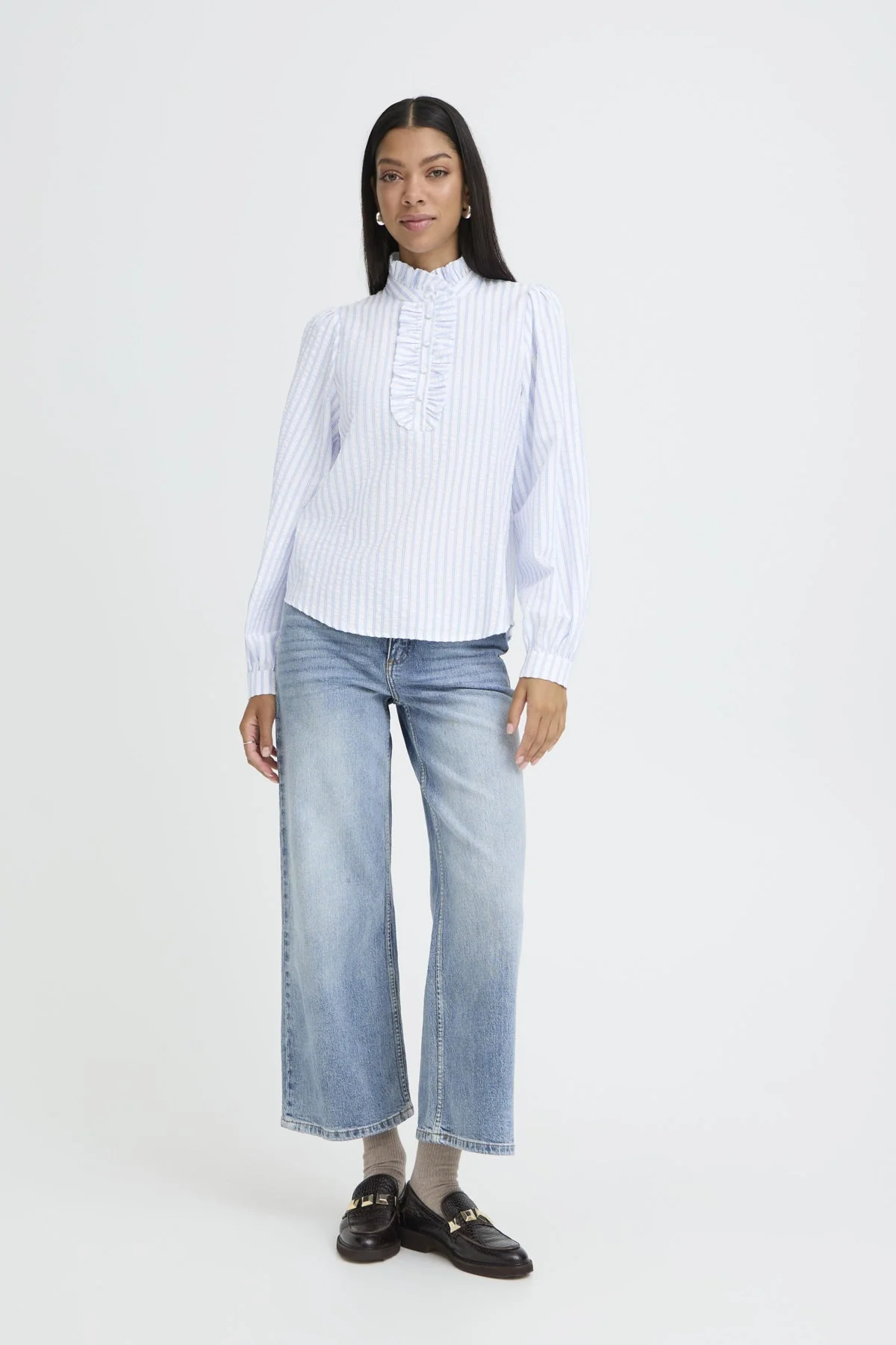 b.young BYGINETTE Frill Blouse - Image 4