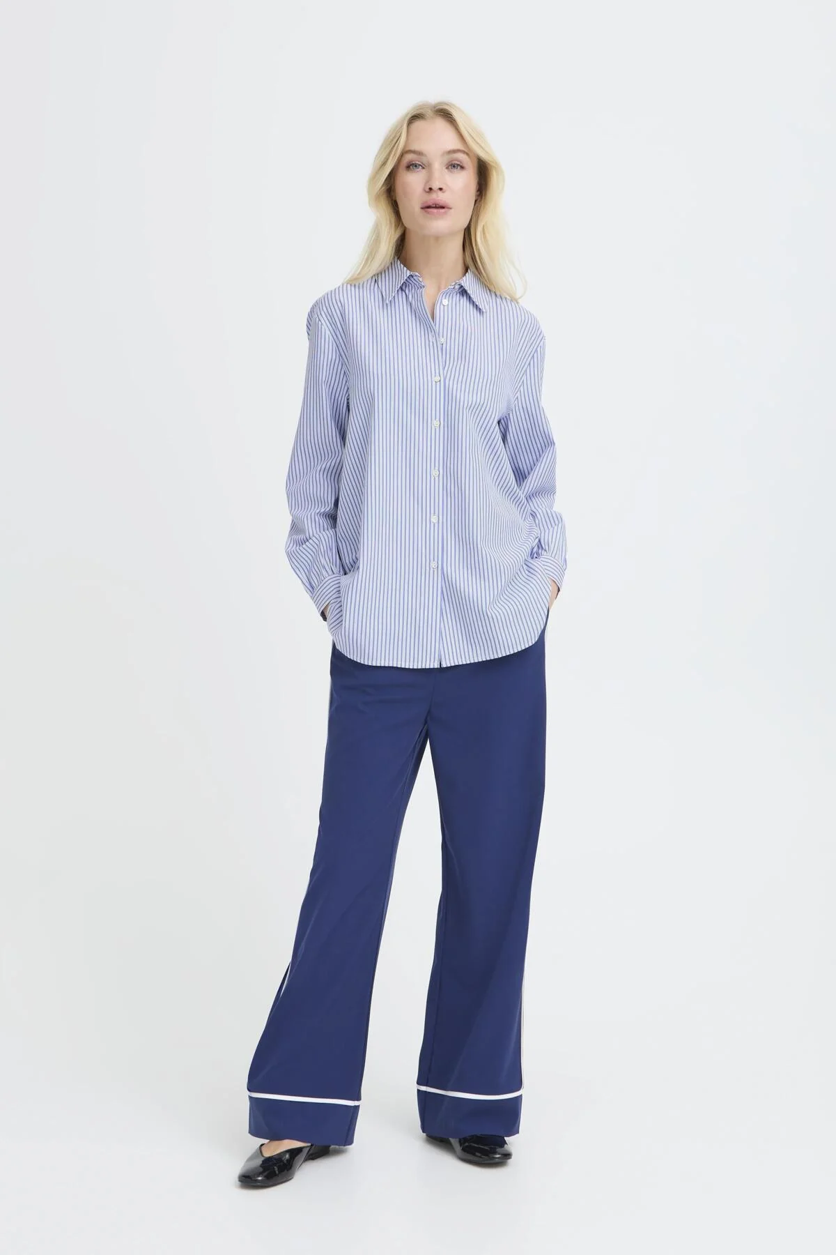 b.young BYHANIO Tape Shirt - Image 7