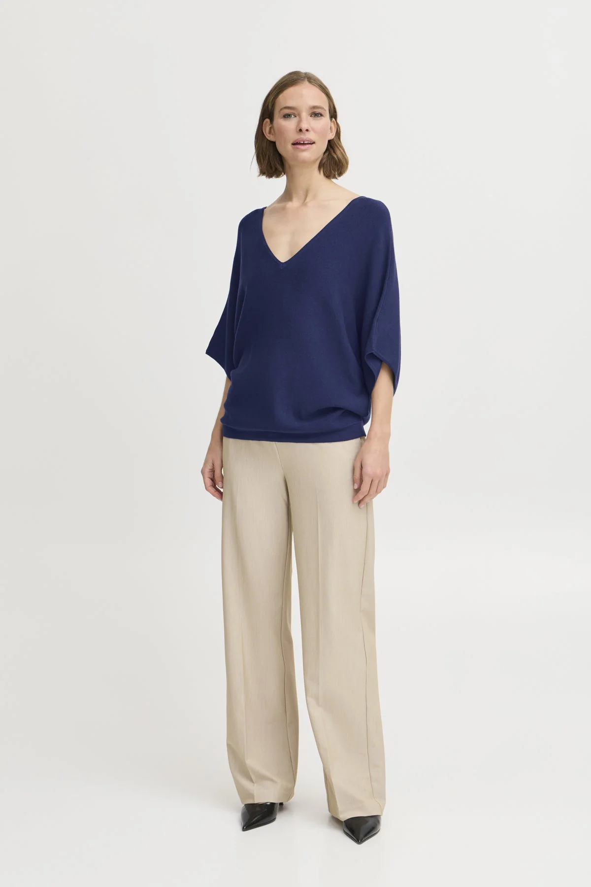 b.young BYMMORLA V-Neck Short Sleeve Top - Image 8