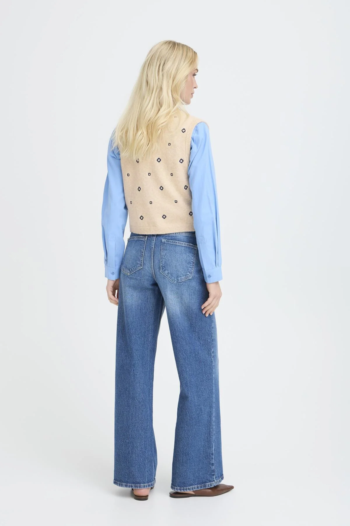 b.young BYNADIKA Knitted Vest - Image 4