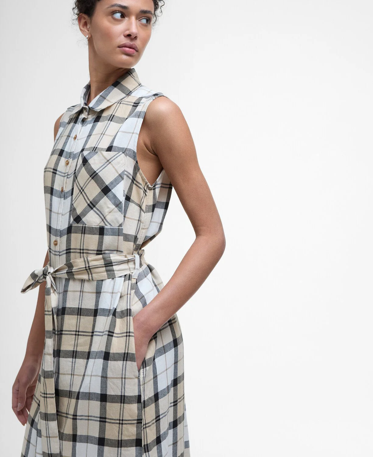 Barbour Agnes Midi Dress - Image 3