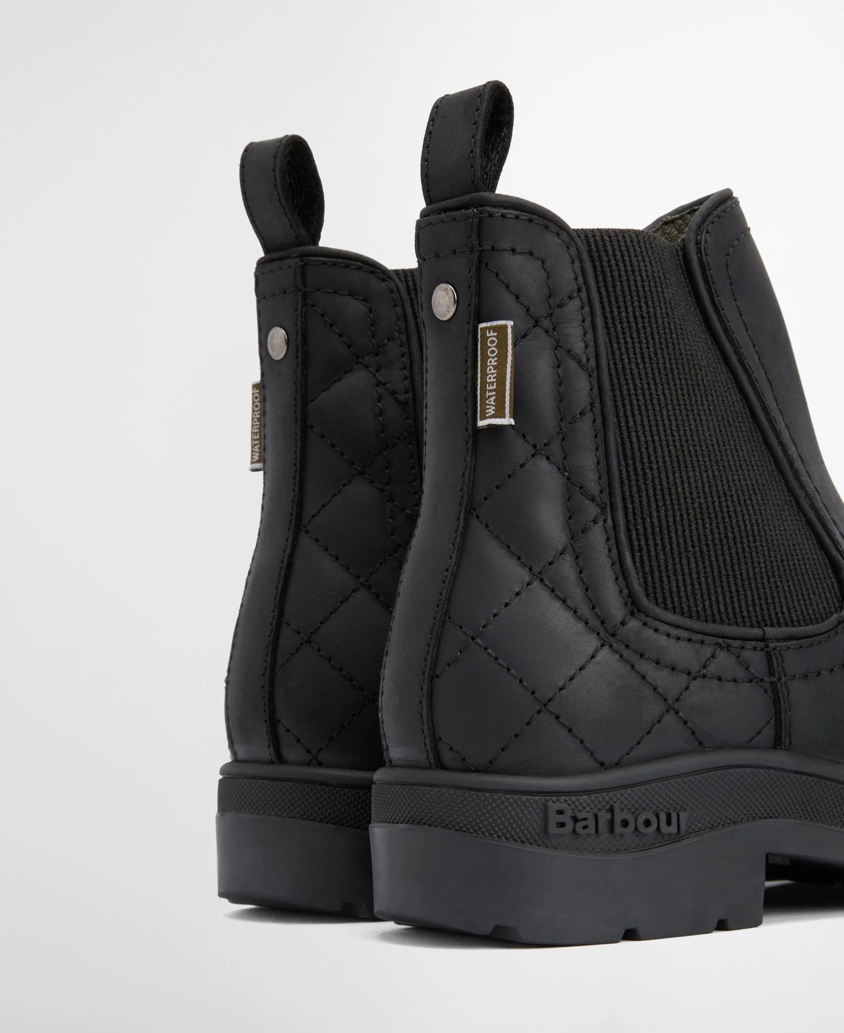 Barbour Amble Chelsea Boot Black - Image 5