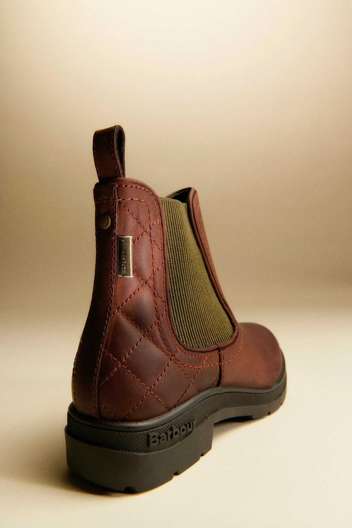 Barbour Amble Chelsea Boot Mahogony - Image 10