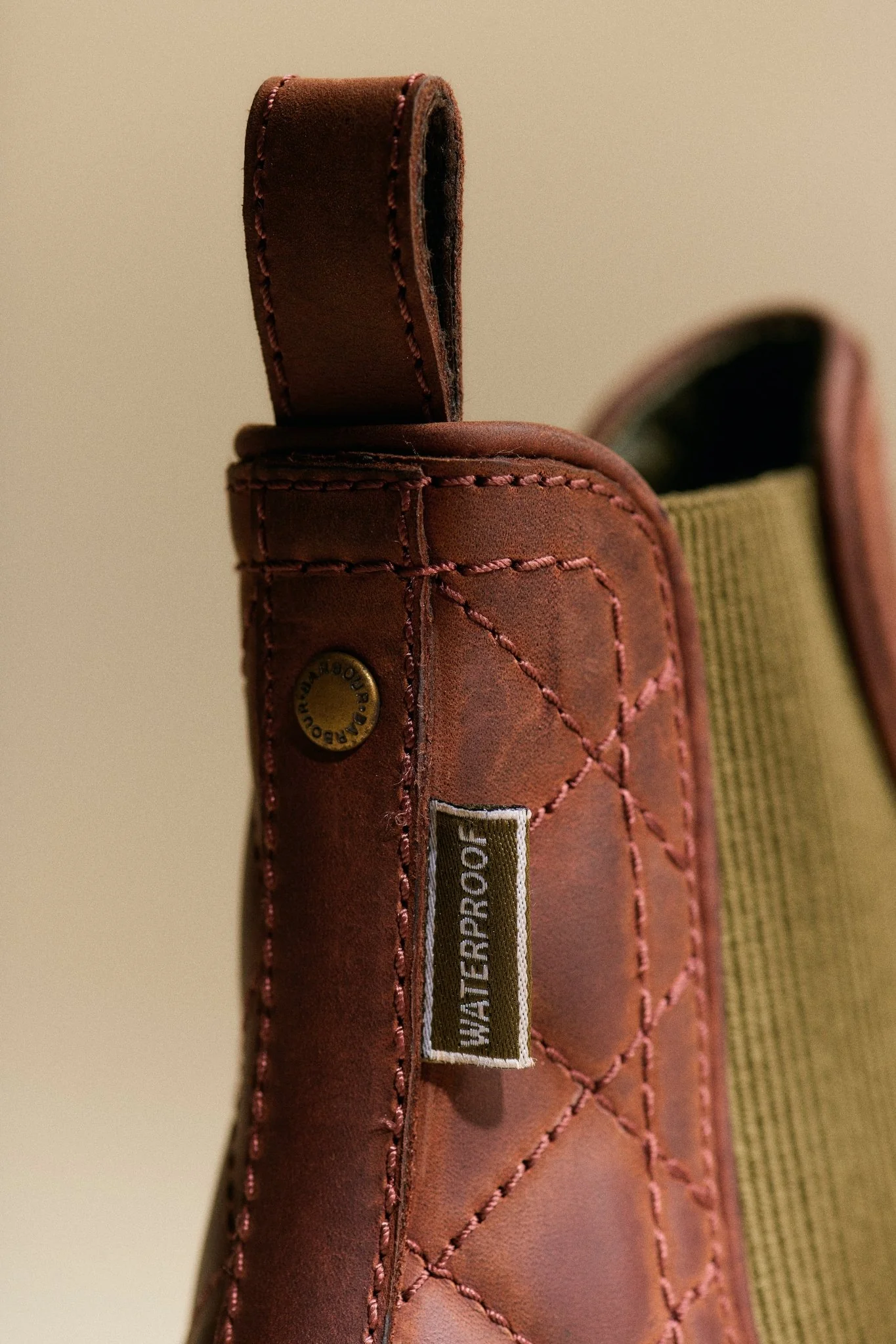 Barbour Amble Chelsea Boot Mahogony - Image 11