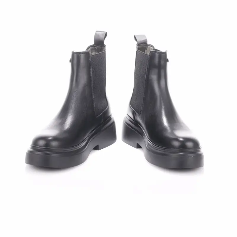 Barbour Celina Leather Chelsea Boot Black - Image 3
