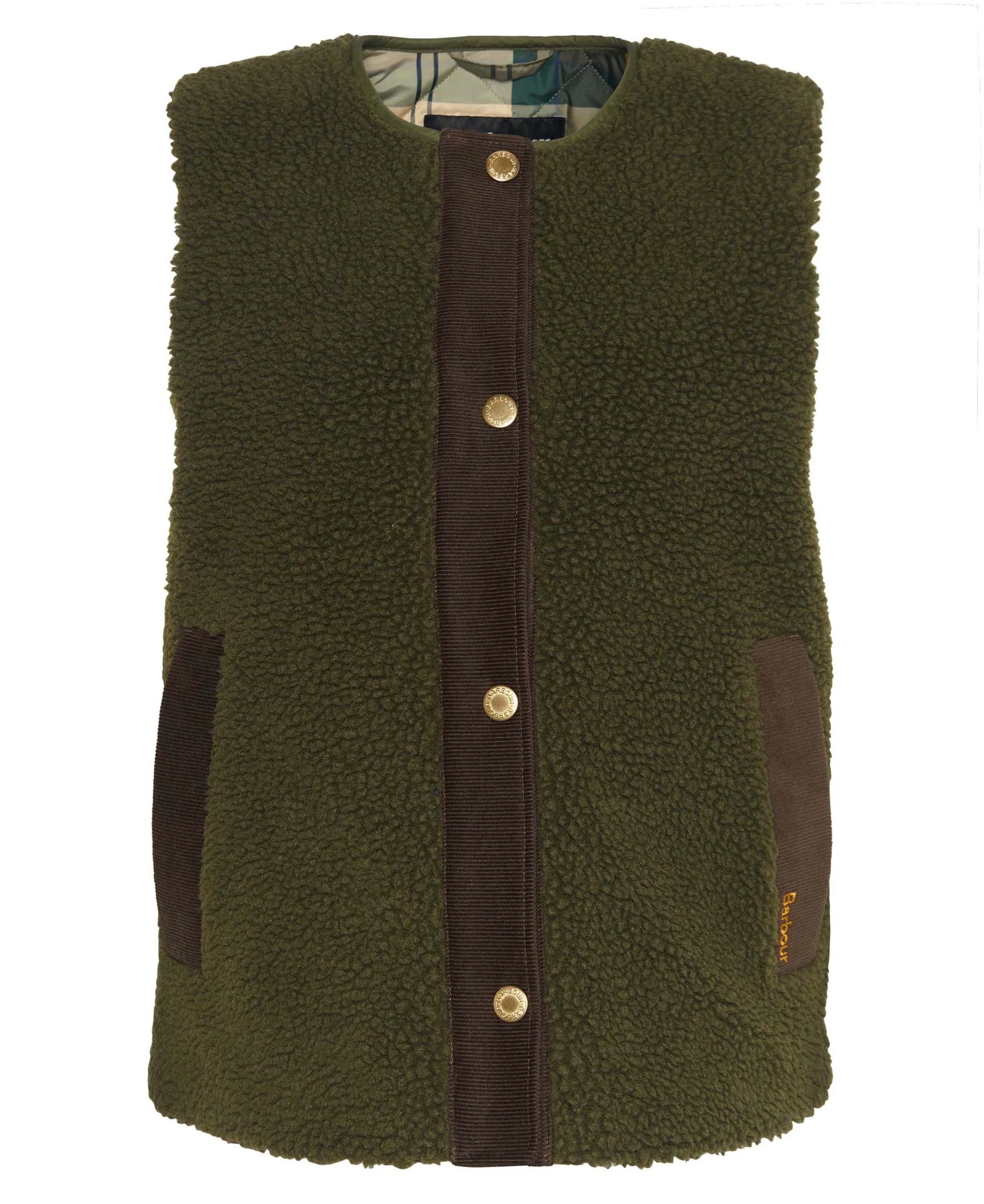 Barbour Dulsie Liner Olive - Image 8