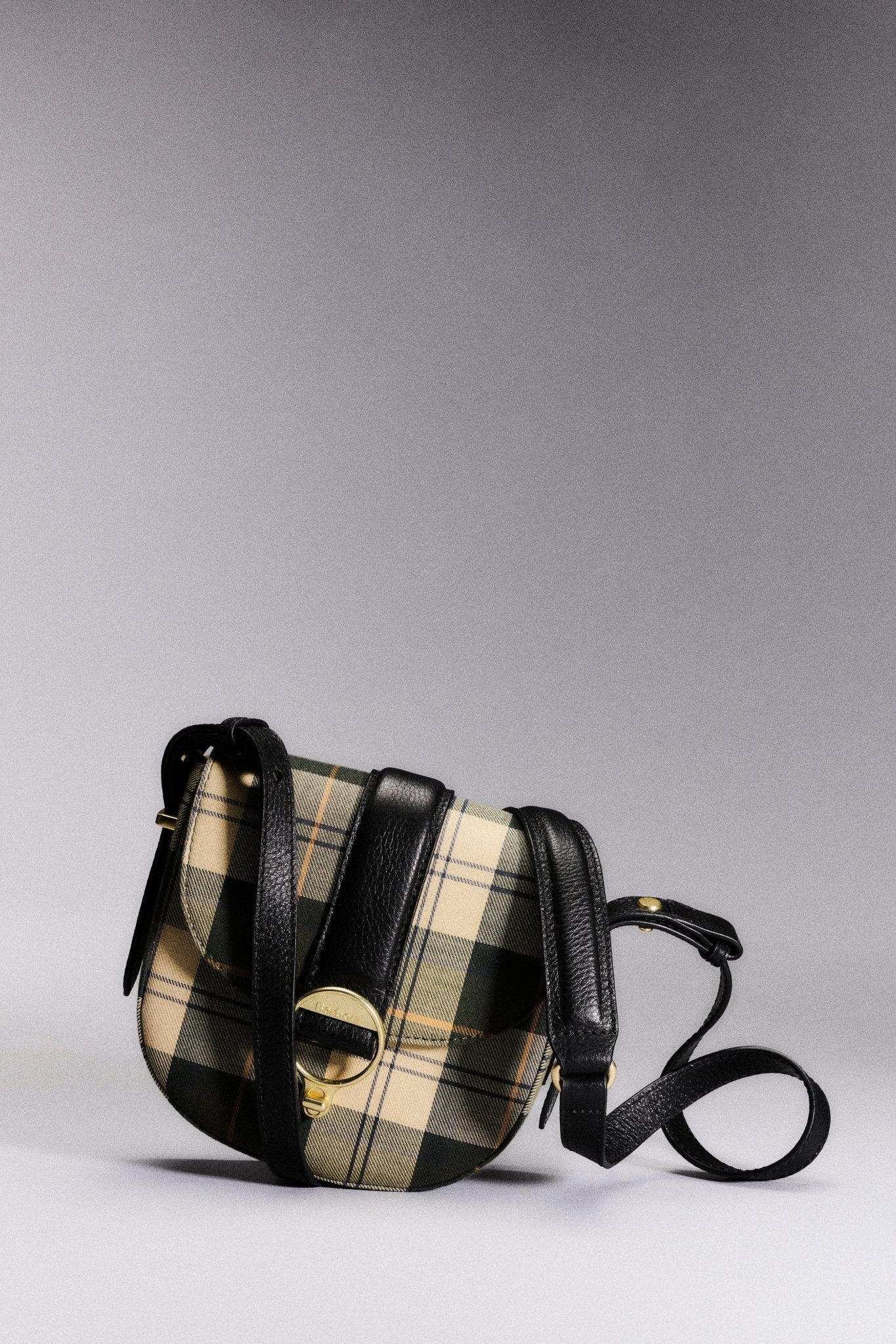 Barbour Elm Tartan Crossbody Bag - Image 3