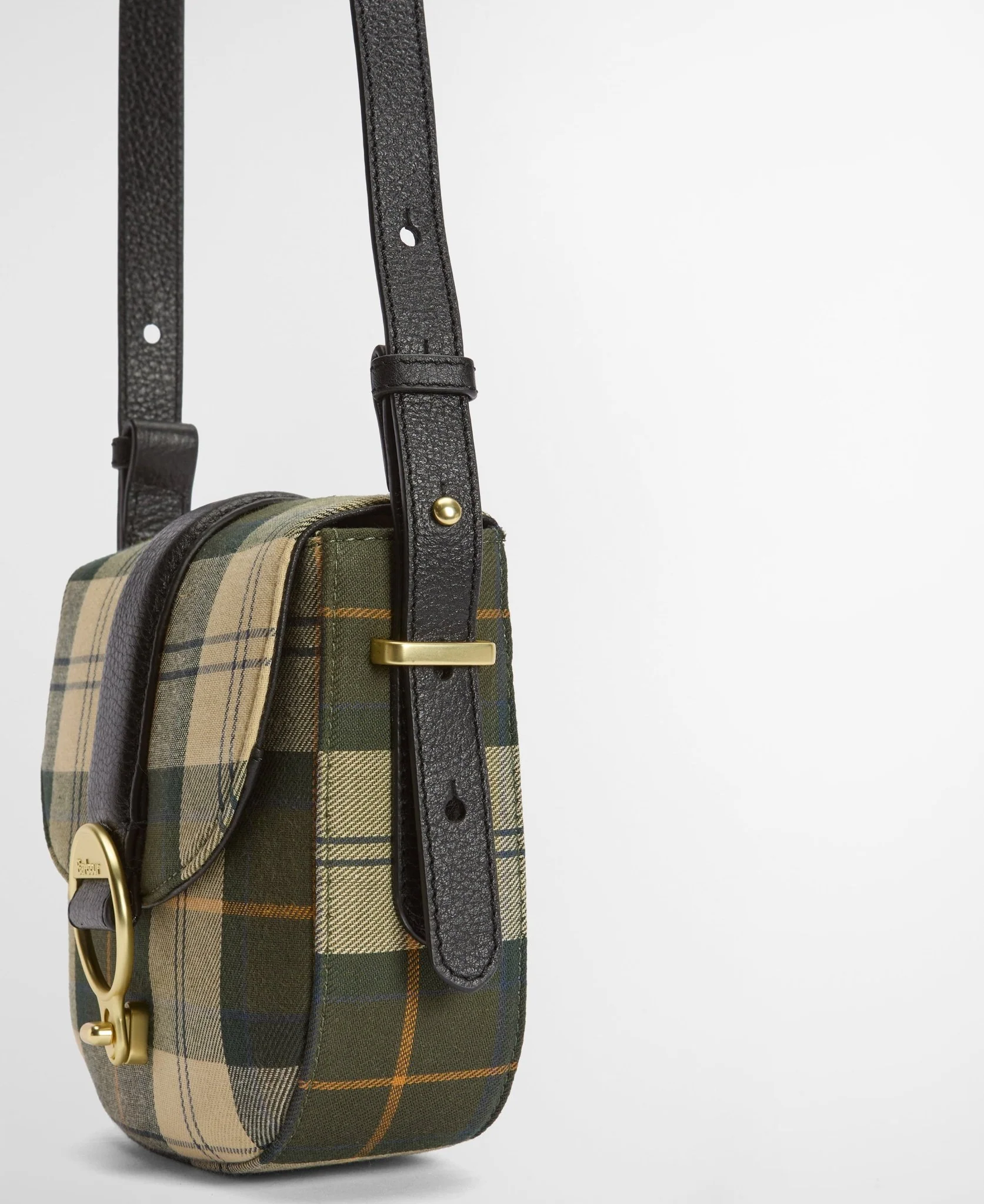 Barbour Elm Tartan Crossbody Bag - Image 7