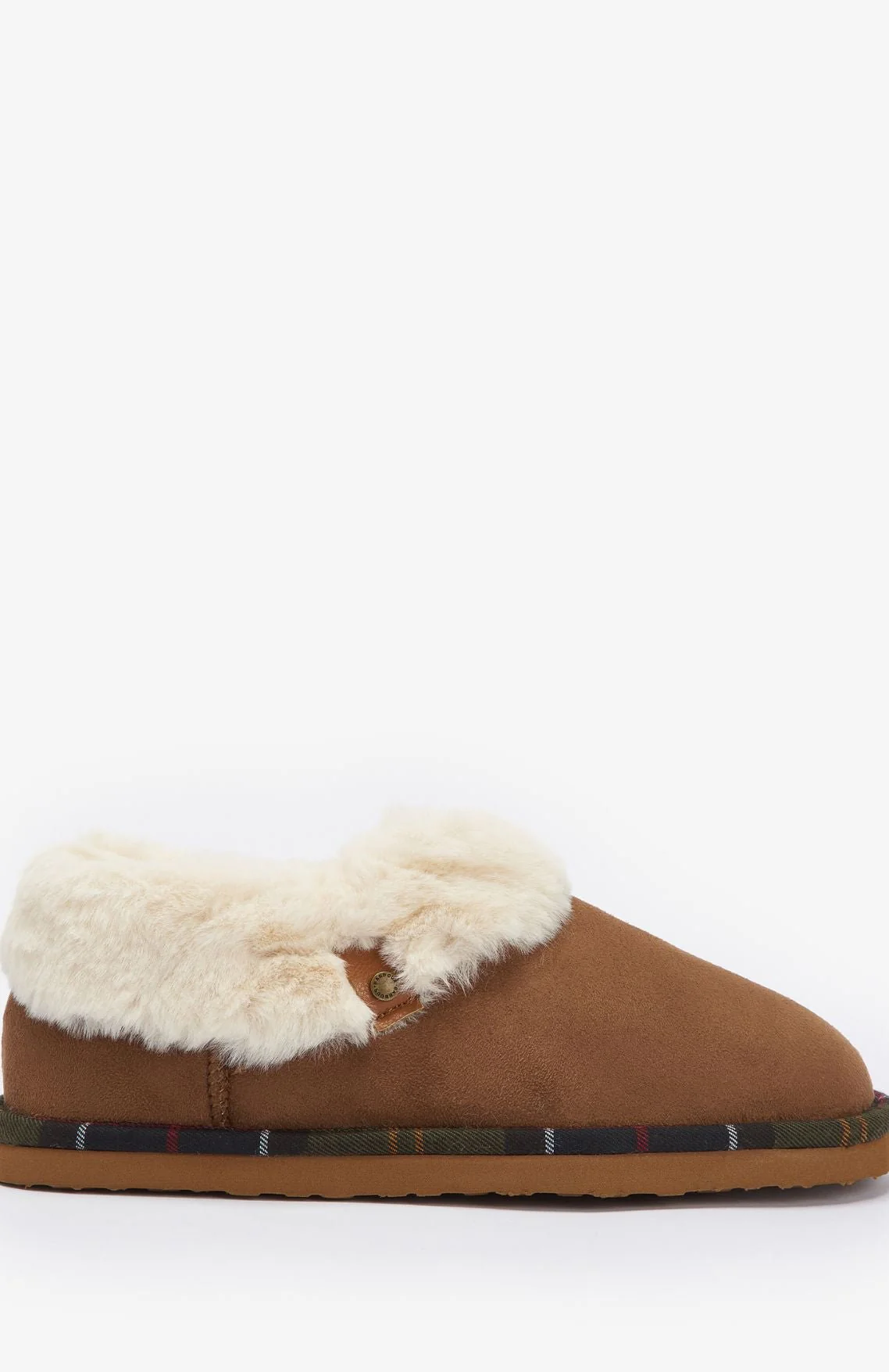 Barbour Eloise Bootie Slipper Camel - Image 4
