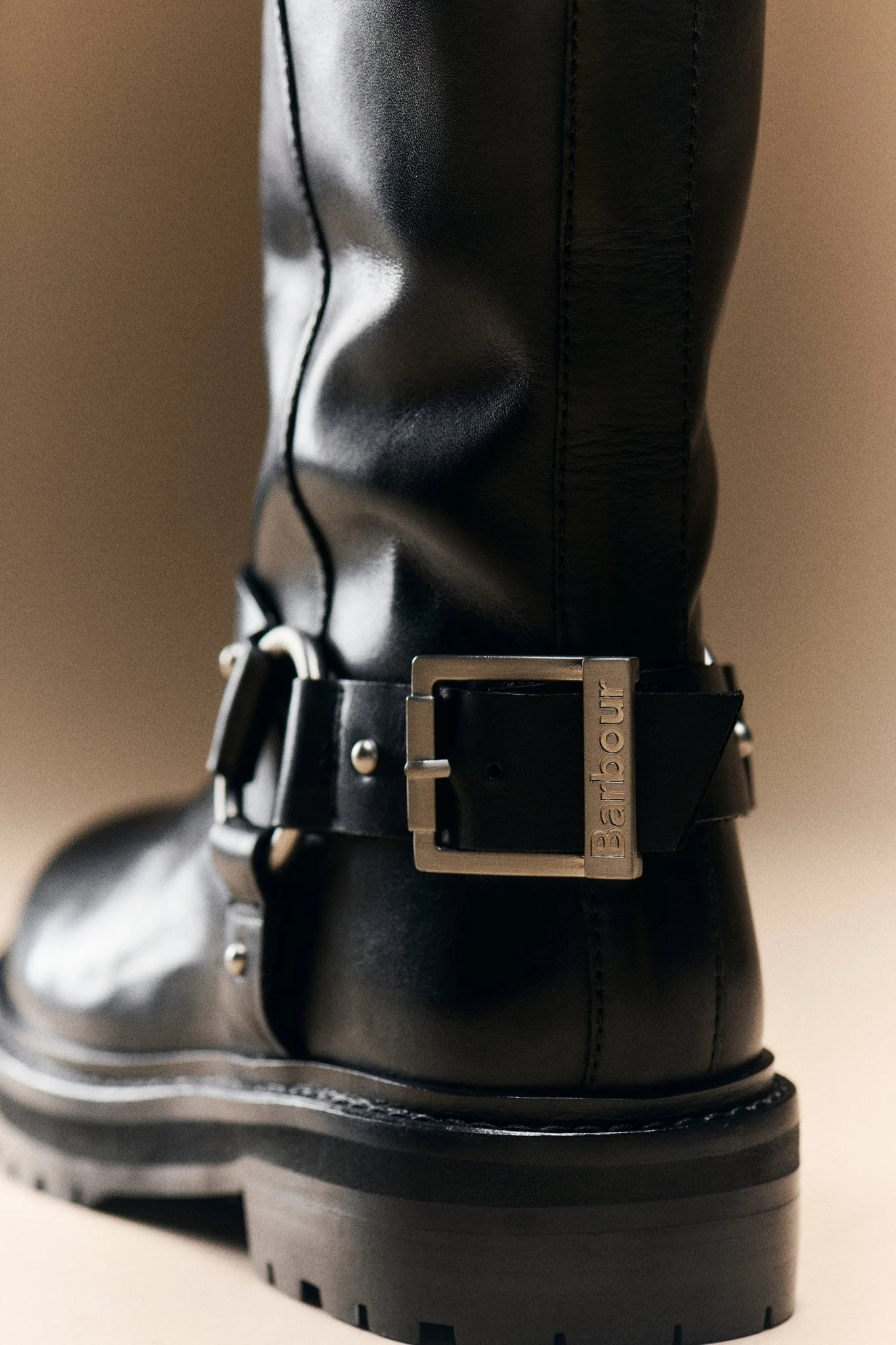 Barbour Freya Harness Boot Black - Image 3