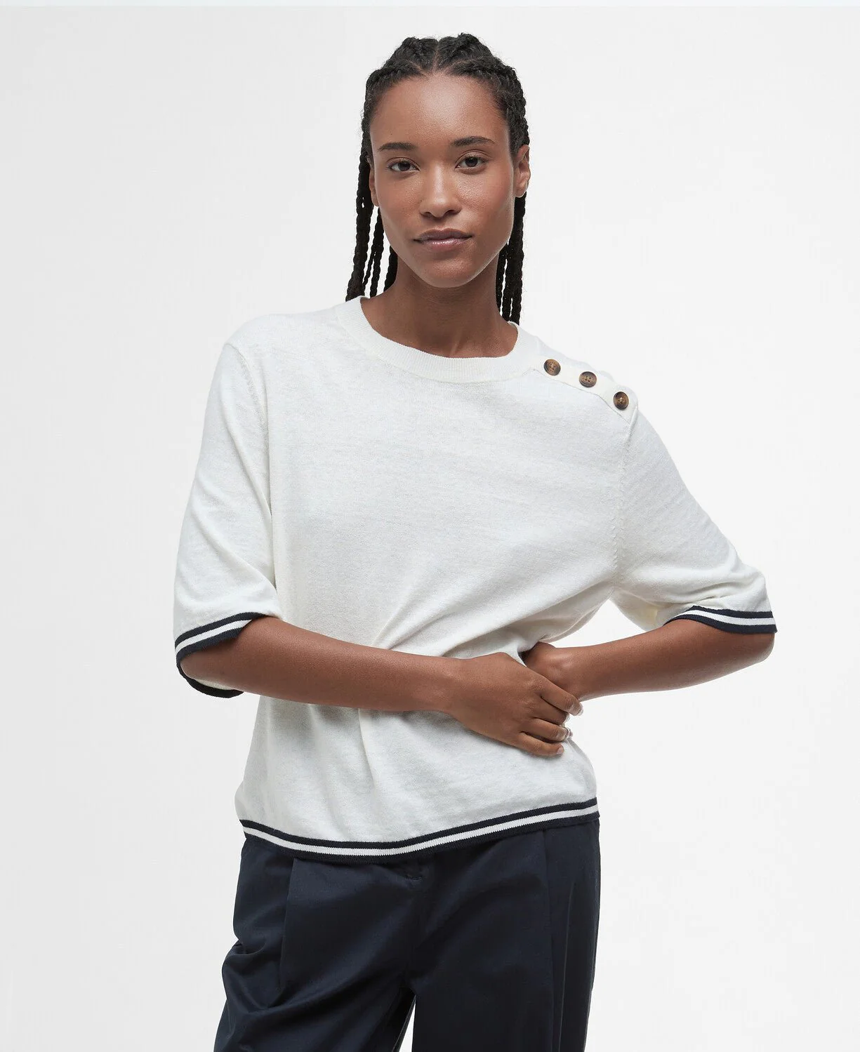 Barbour Genevieve Knitted Jumper - Image 7
