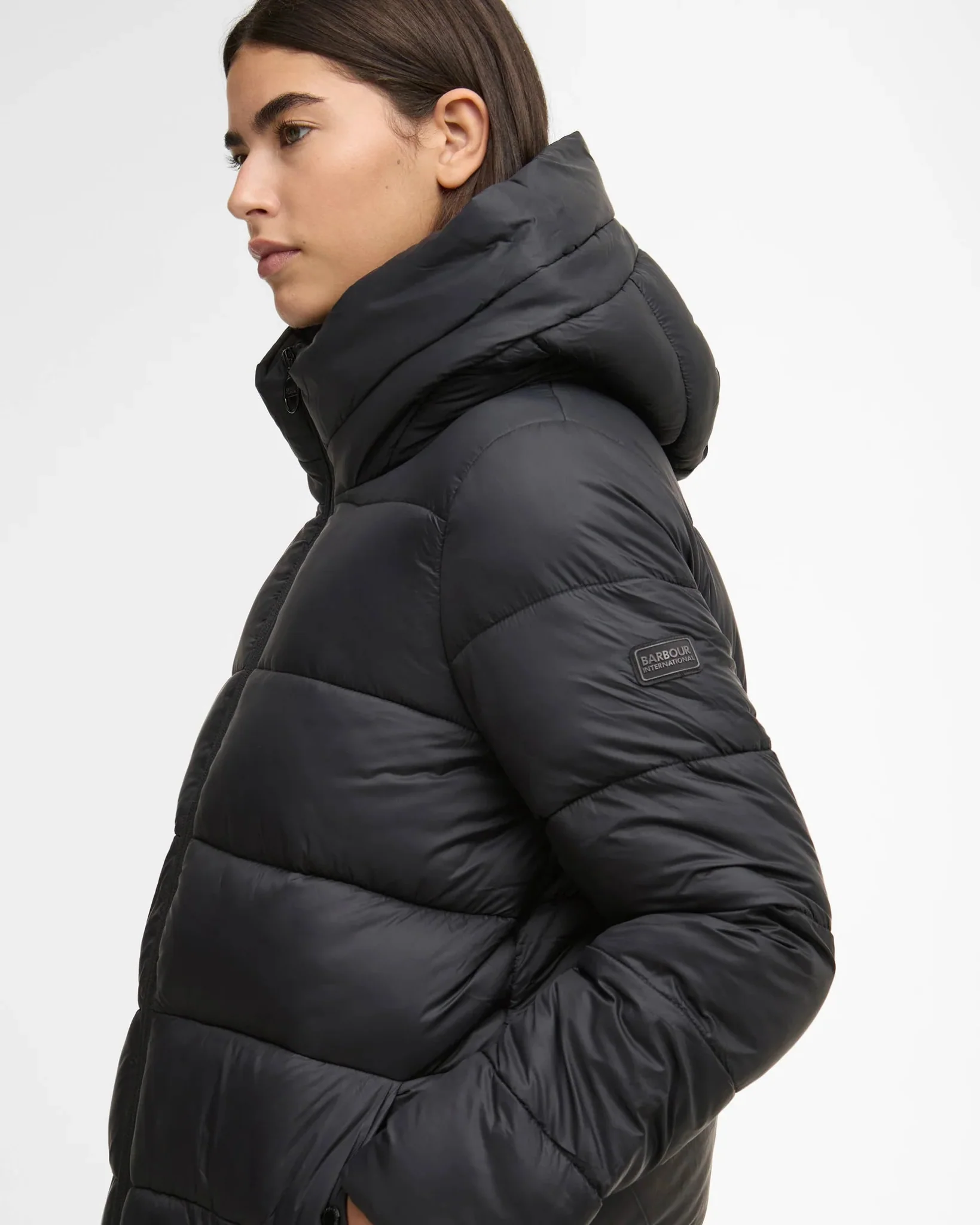 Barbour international Printed Olivios Puffer Jacket - Image 9