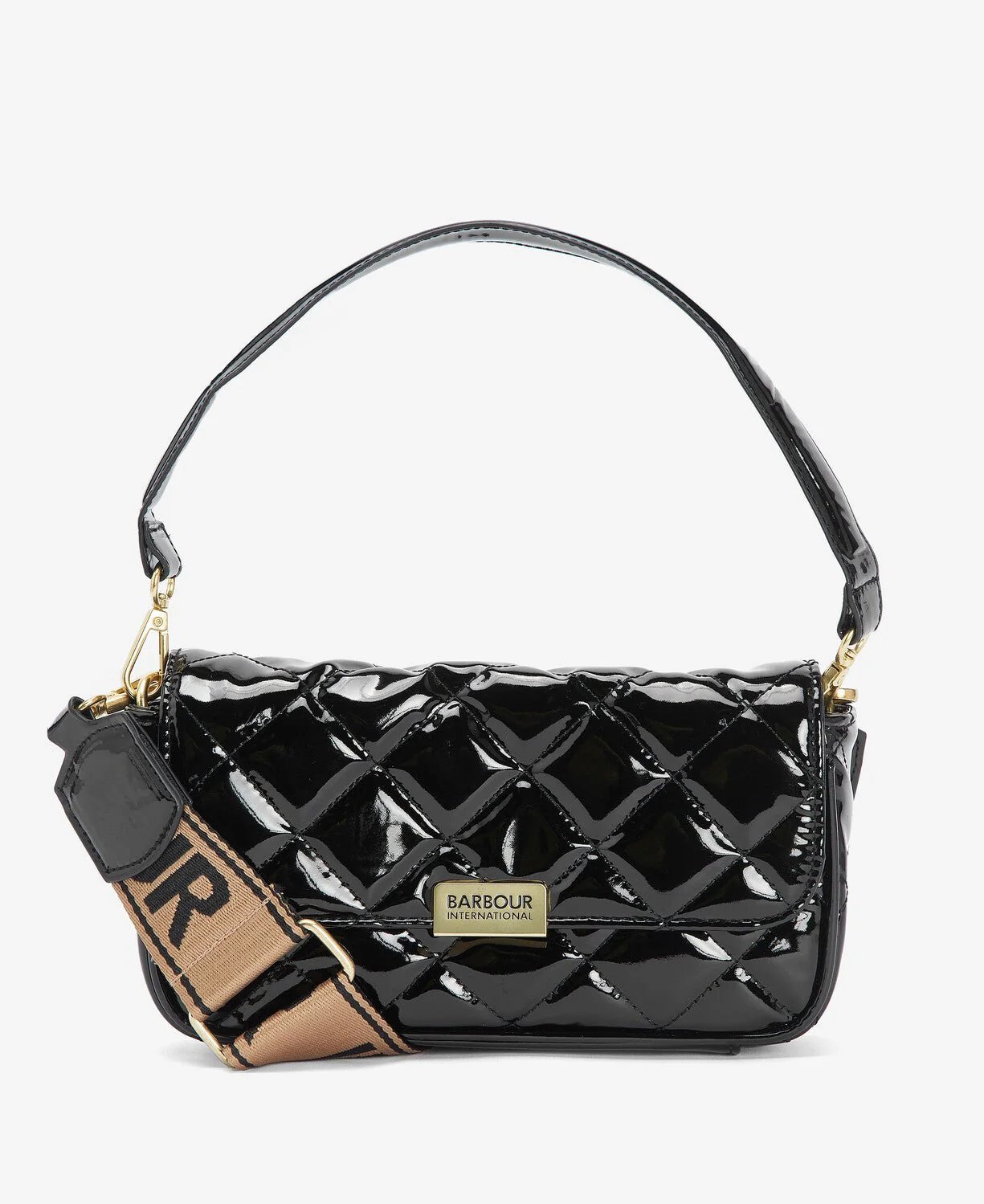 Barbour International Quilted Mini Soho Crossbody Bag - Image 12