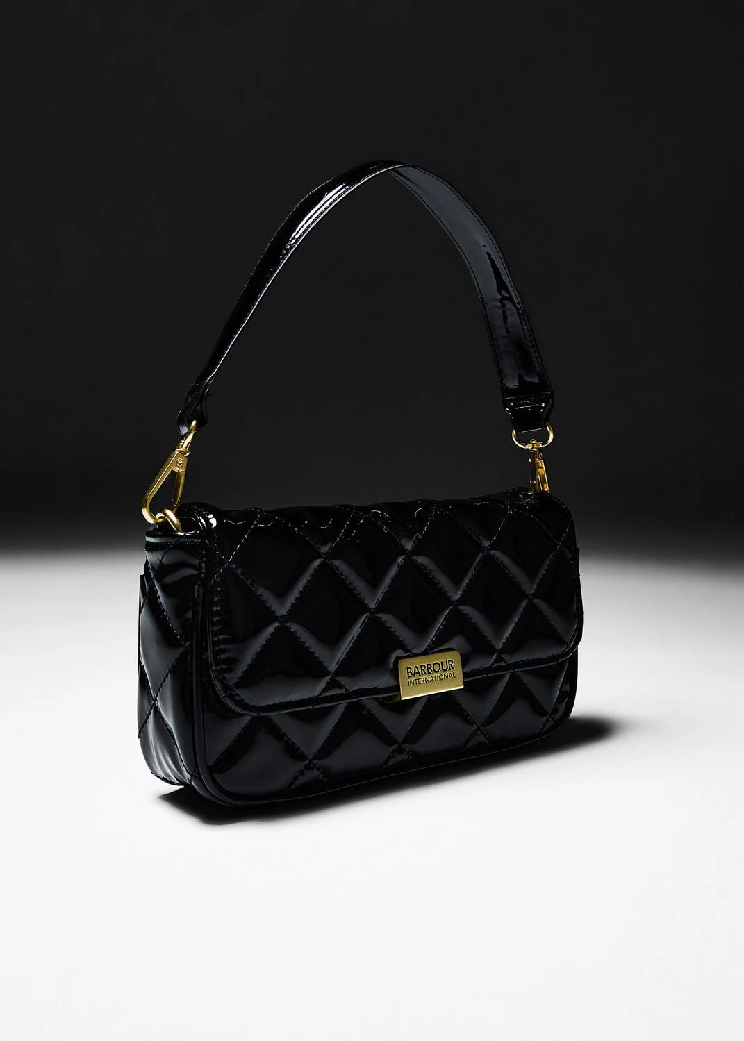 Barbour International Quilted Mini Soho Crossbody Bag - Image 13