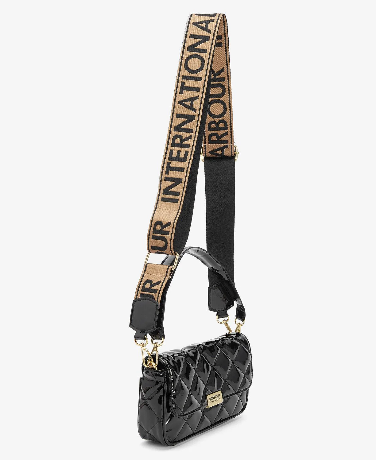 Barbour International Quilted Mini Soho Crossbody Bag - Image 14