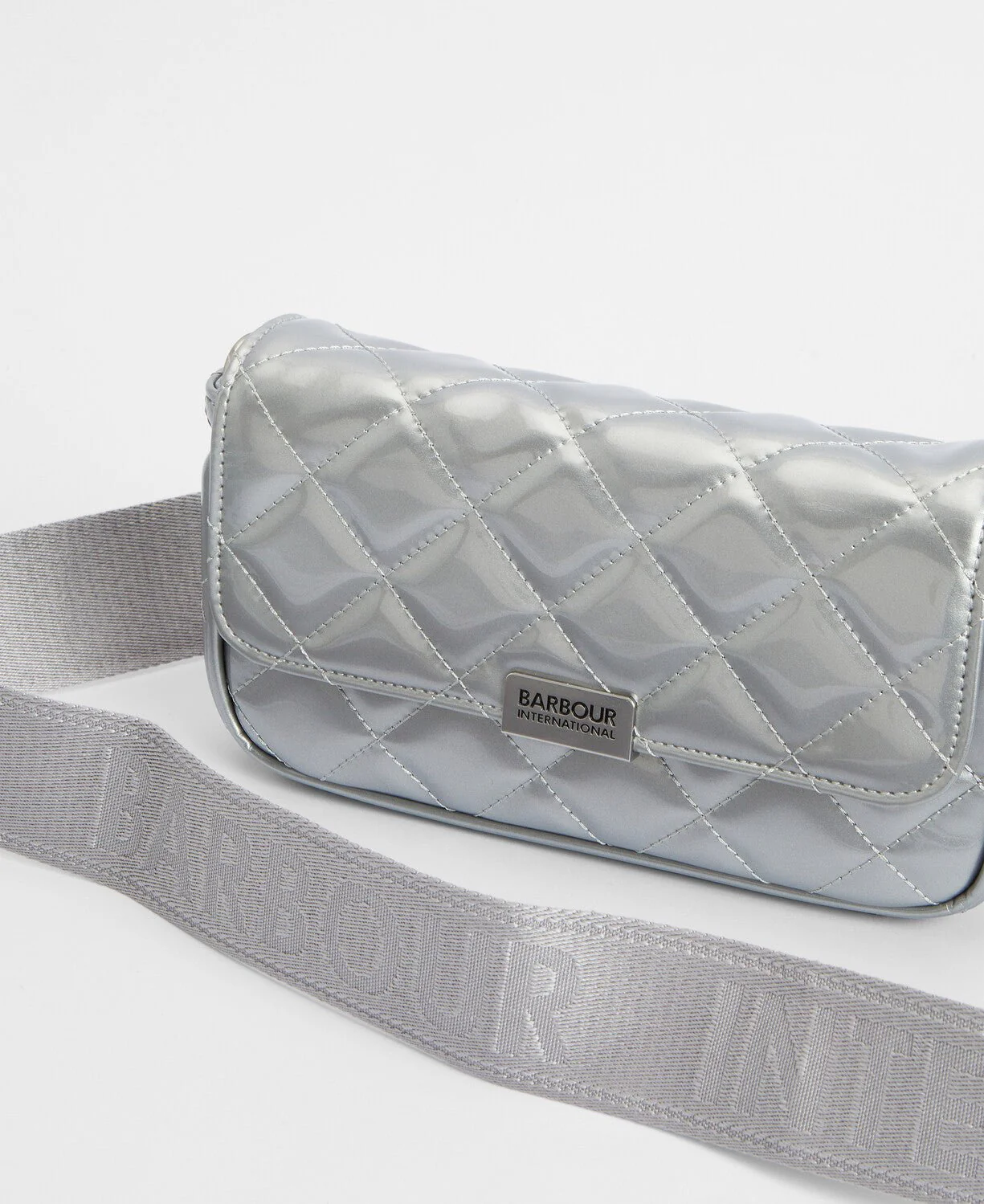 Barbour International Quilted Mini Soho Crossbody Bag - Image 4