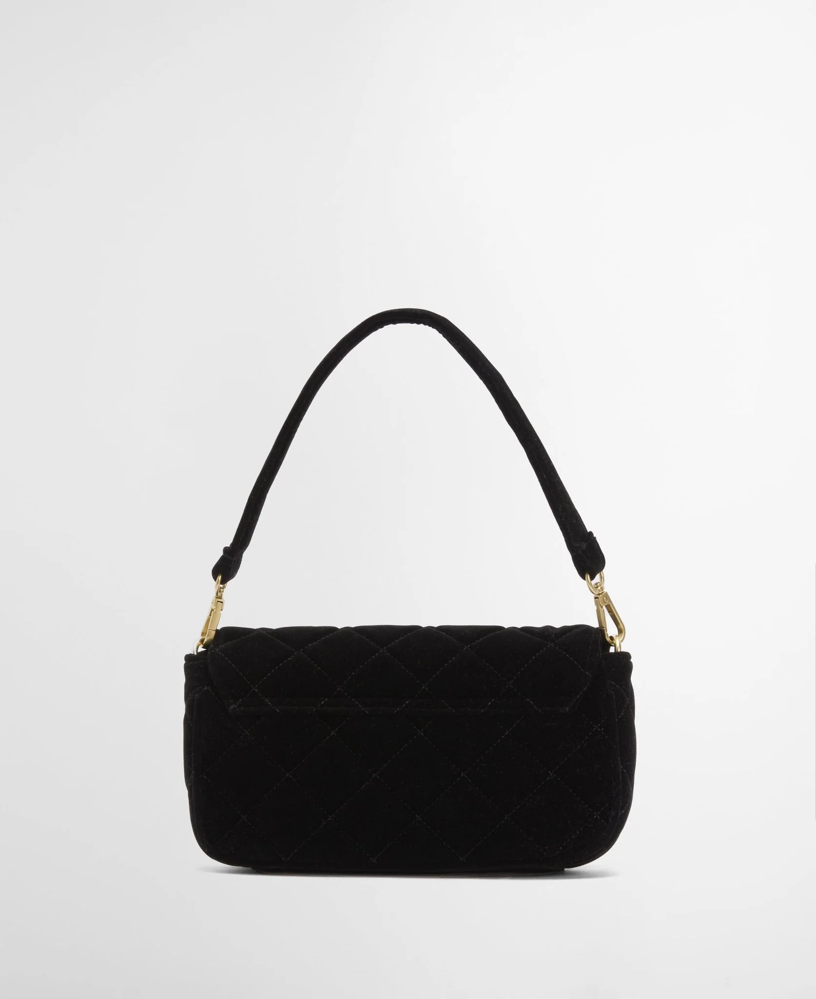 Barbour international Quilted Mini Soho Crossbody Bag Velvet Black - Image 10
