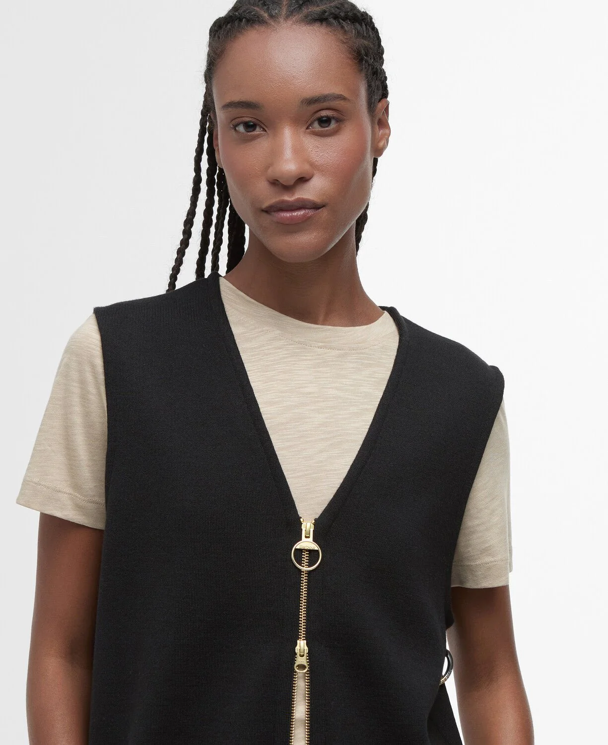 Barbour Maya Sleeveless Zip Through Tank - Image 4