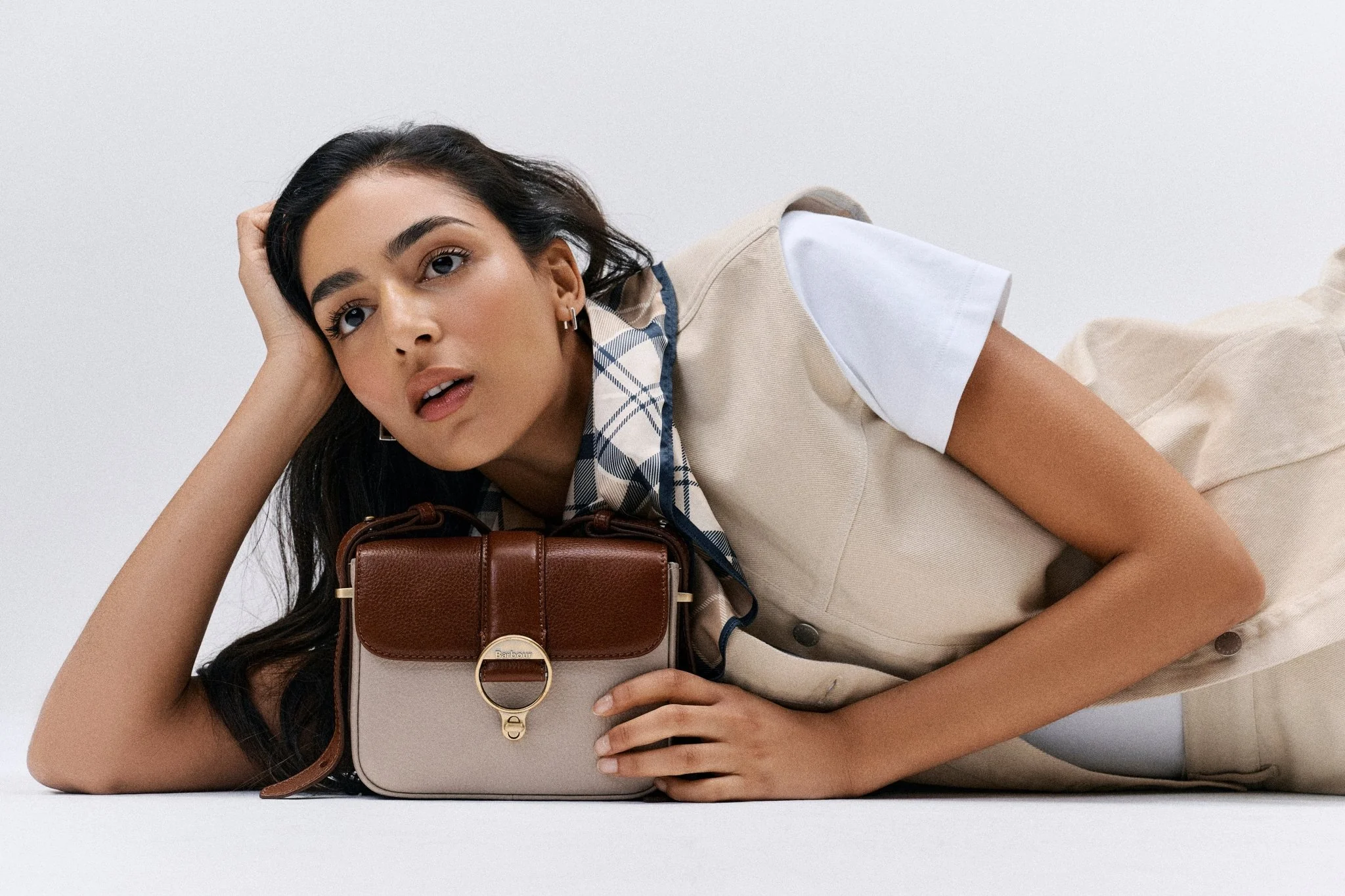 Barbour Mini Rosa Leather Crossbody Bag - Image 13