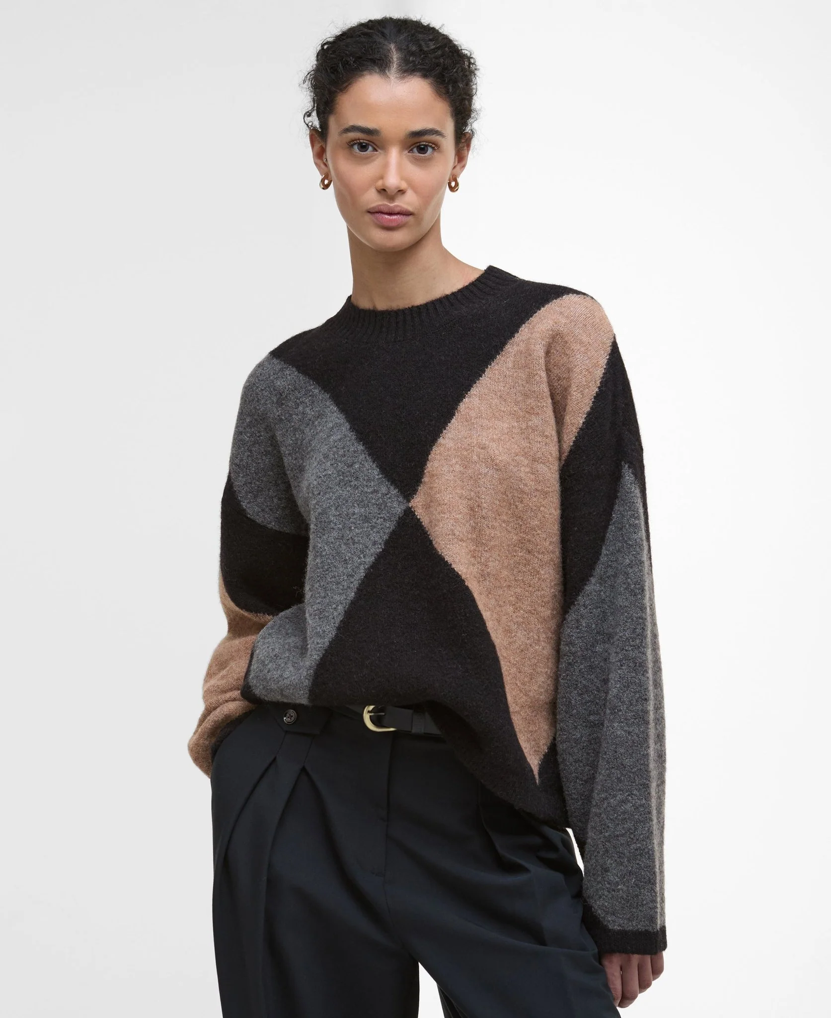Barbour Sabrina Knitted Jumper Multi - Image 4