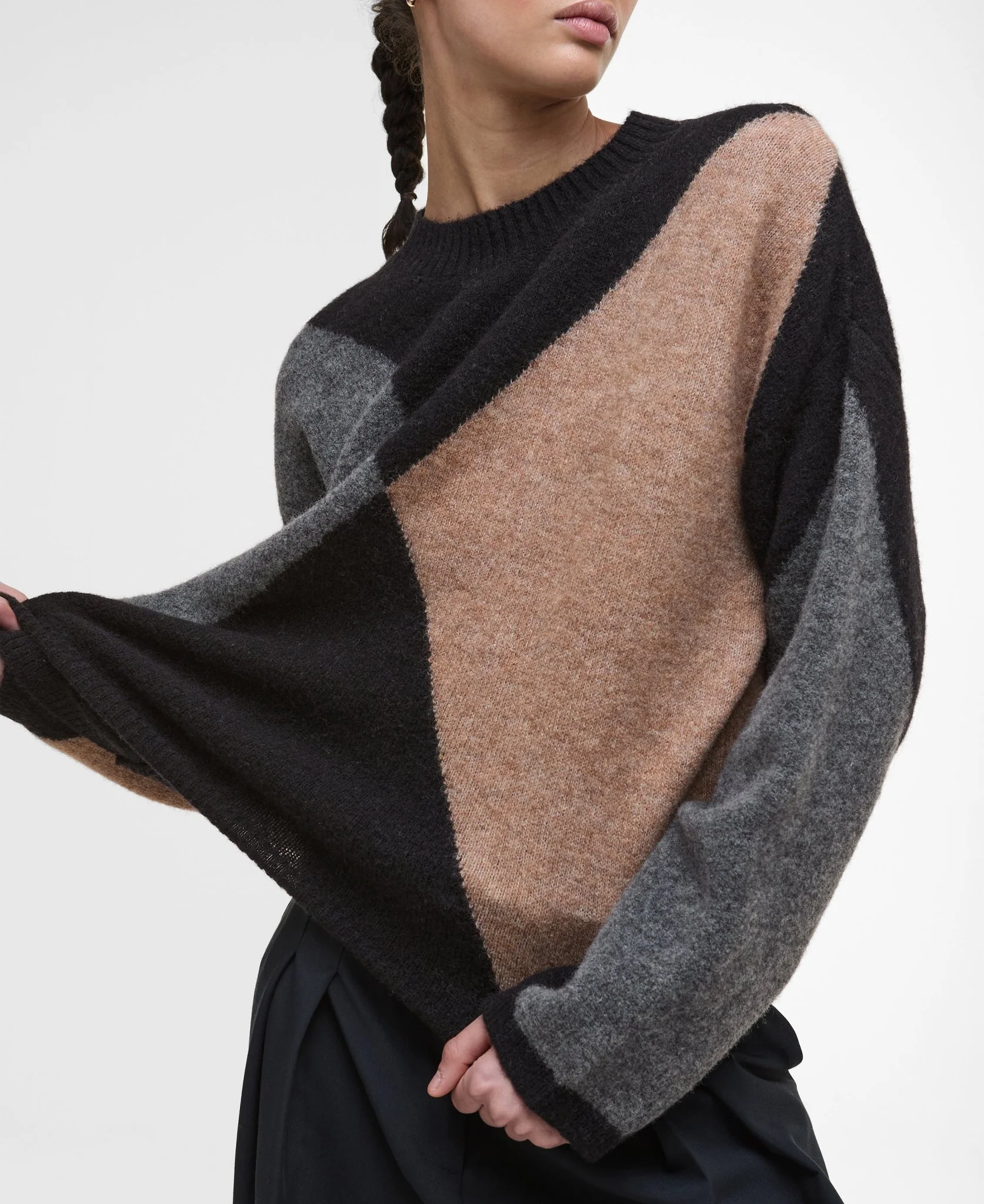 Barbour Sabrina Knitted Jumper Multi - Image 7
