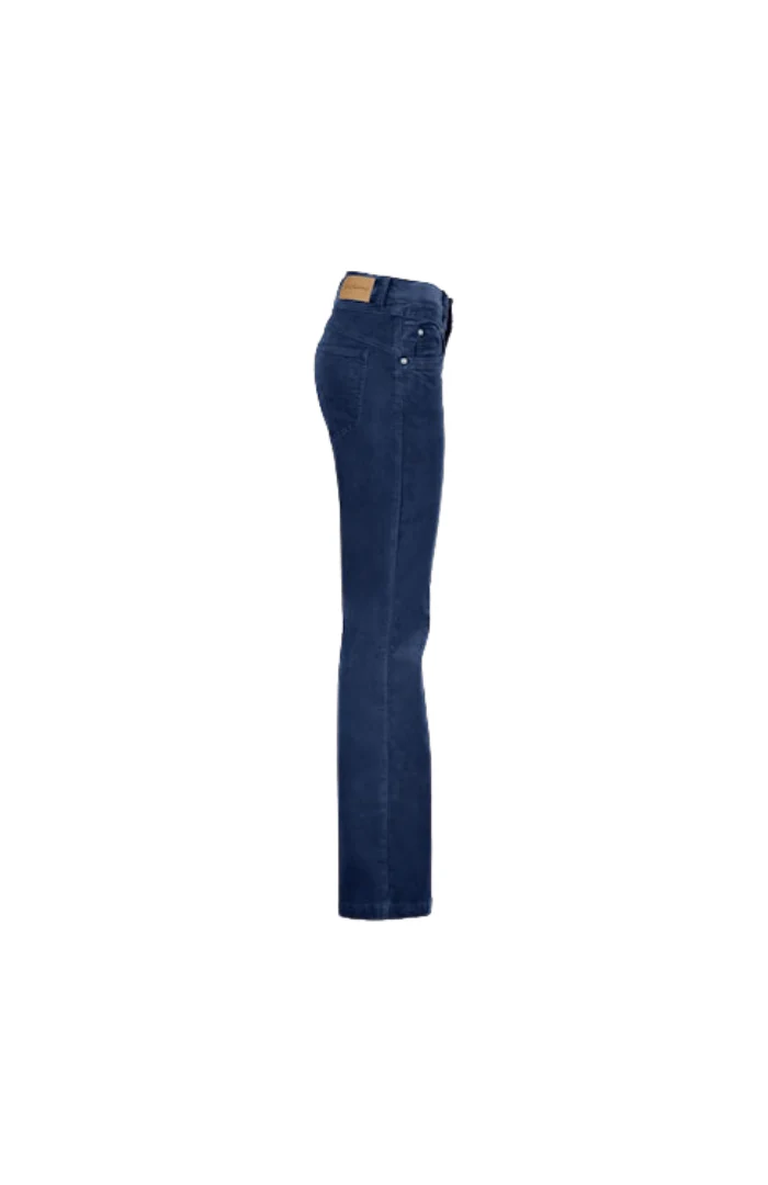 Red Button Bibette Velvet Trouser - Image 3