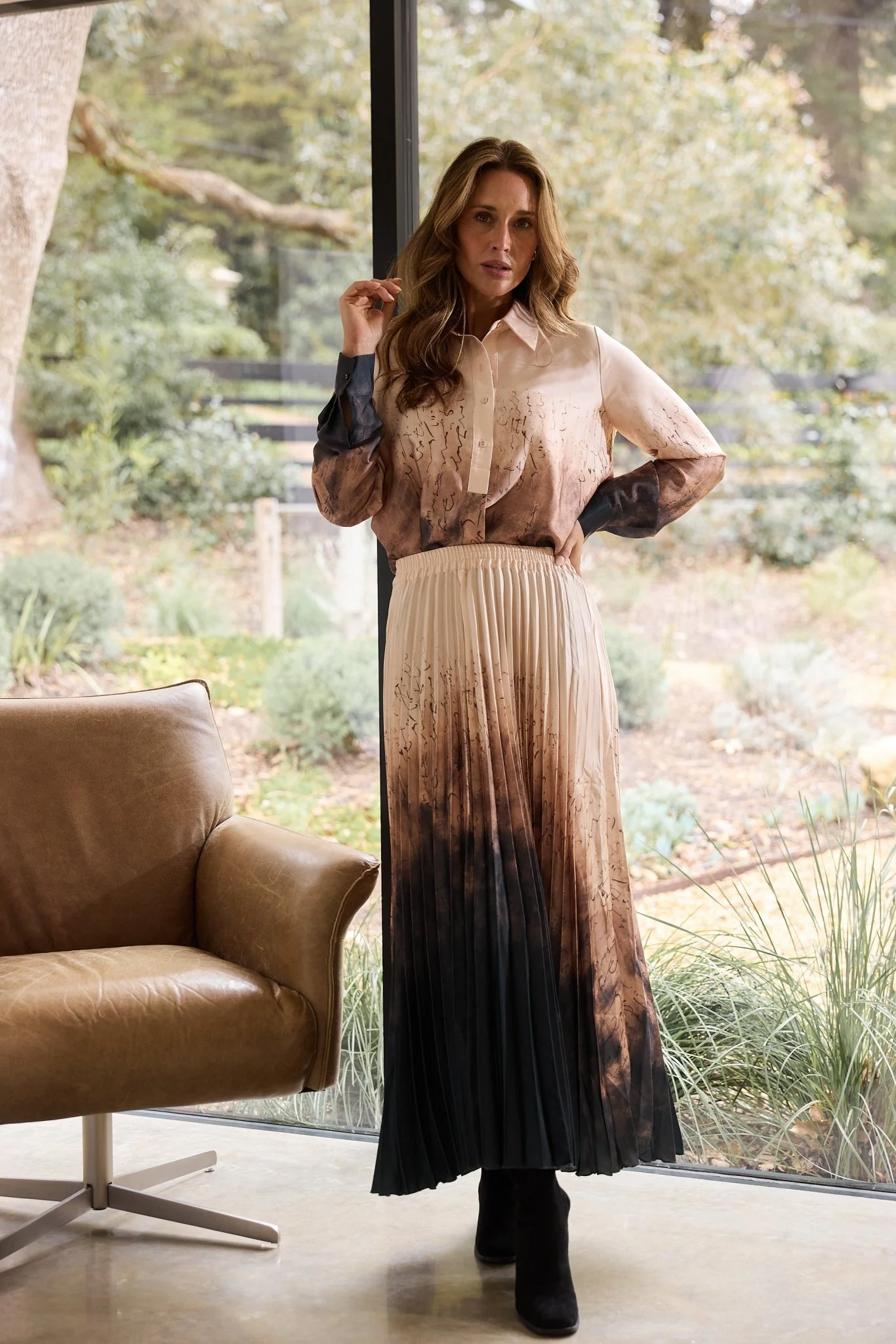 Brave And True Alias Pleated Skirt