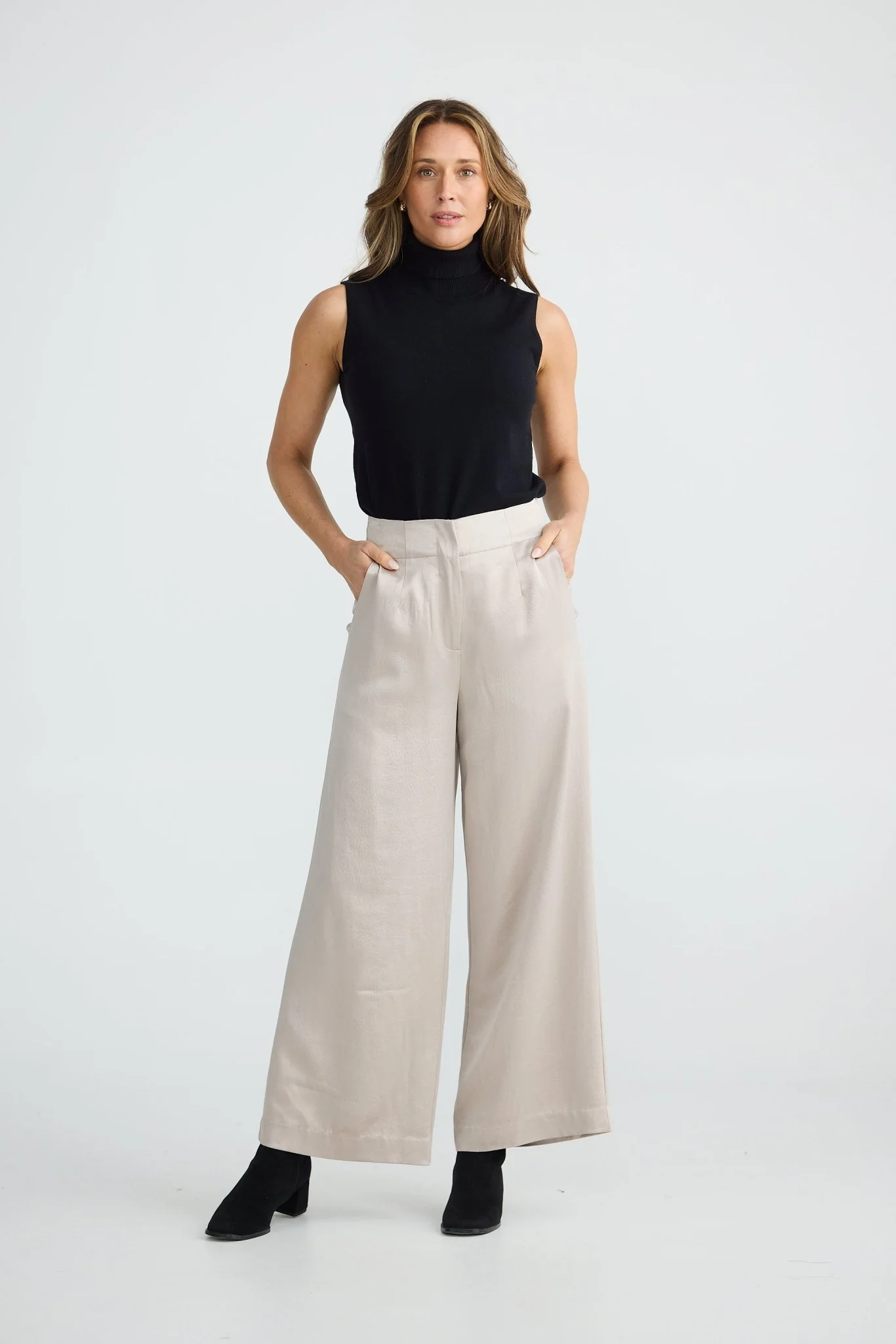 Brave And True Dana Trouser Champagne