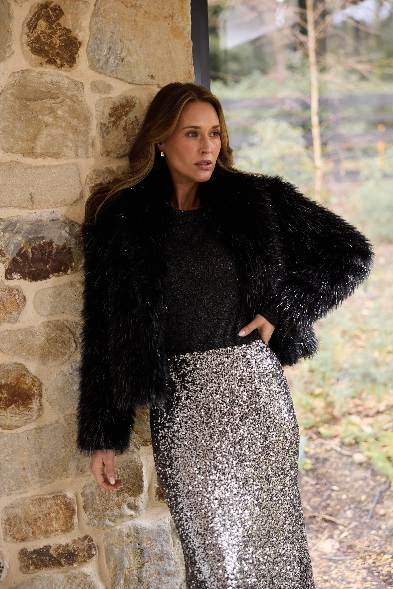 Brave And True Ritz Sequin Skirt - Image 2