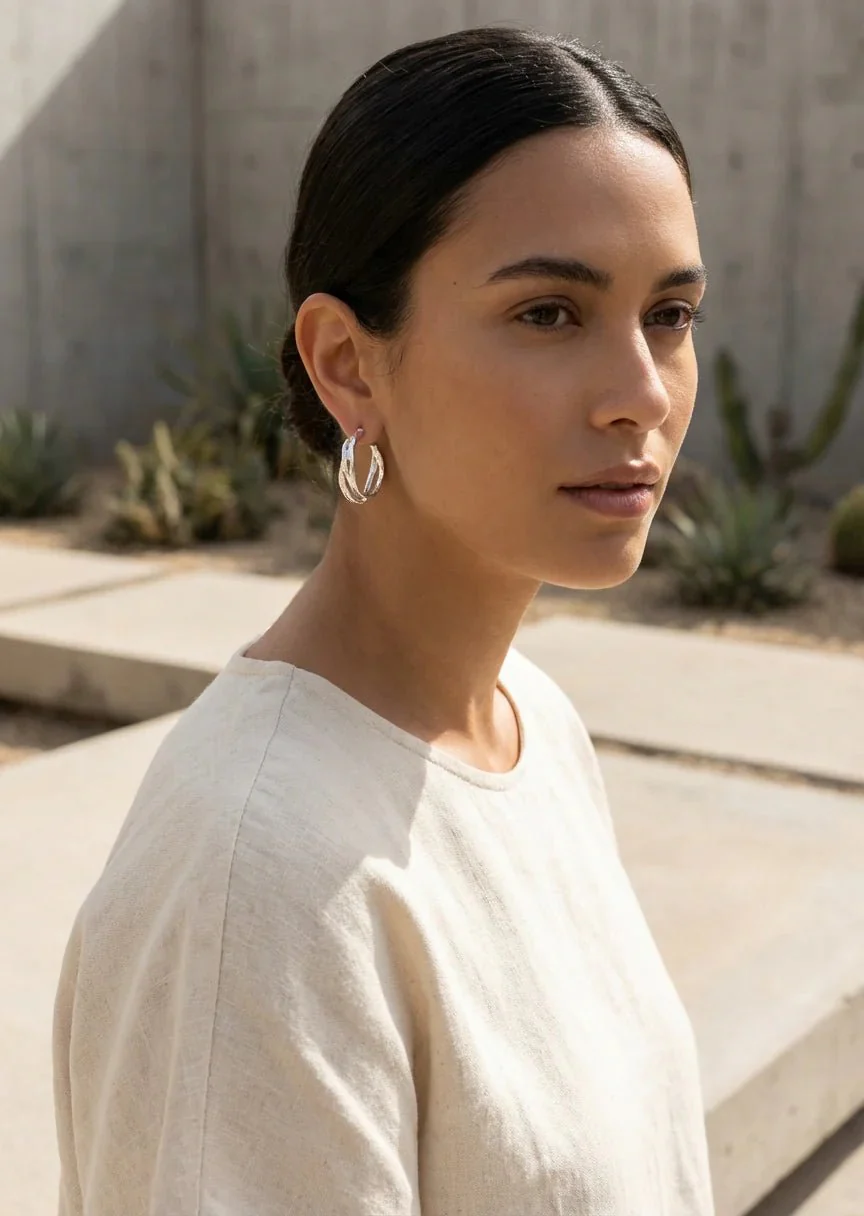Envy Earring 4856 Silver