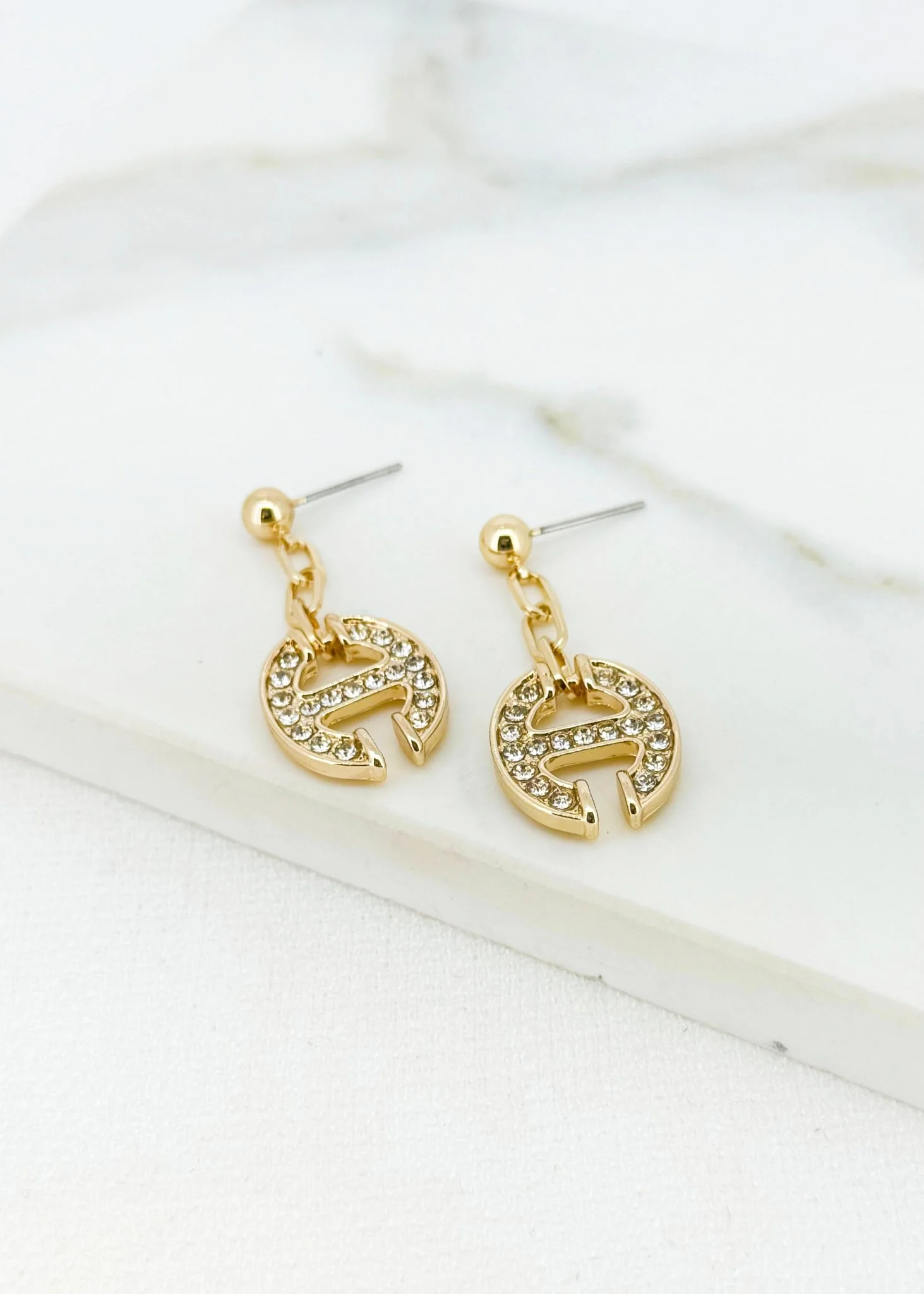 Envy Jewellery Earrings 4368 Gold
