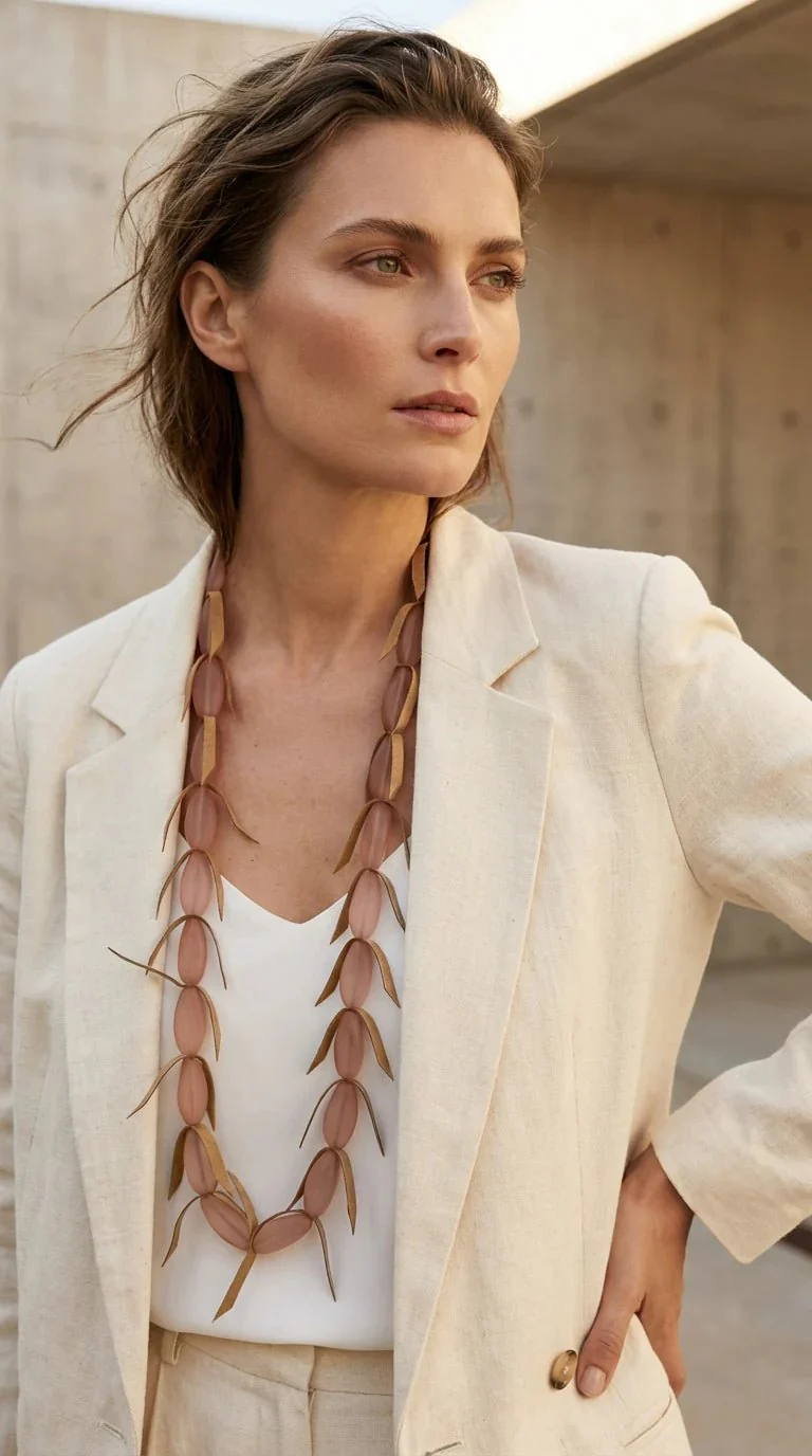Envy Necklace 4743 Brown