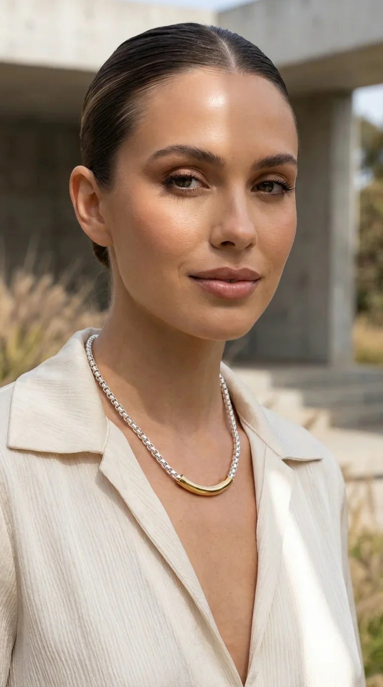 Envy Necklace 4752 Silver