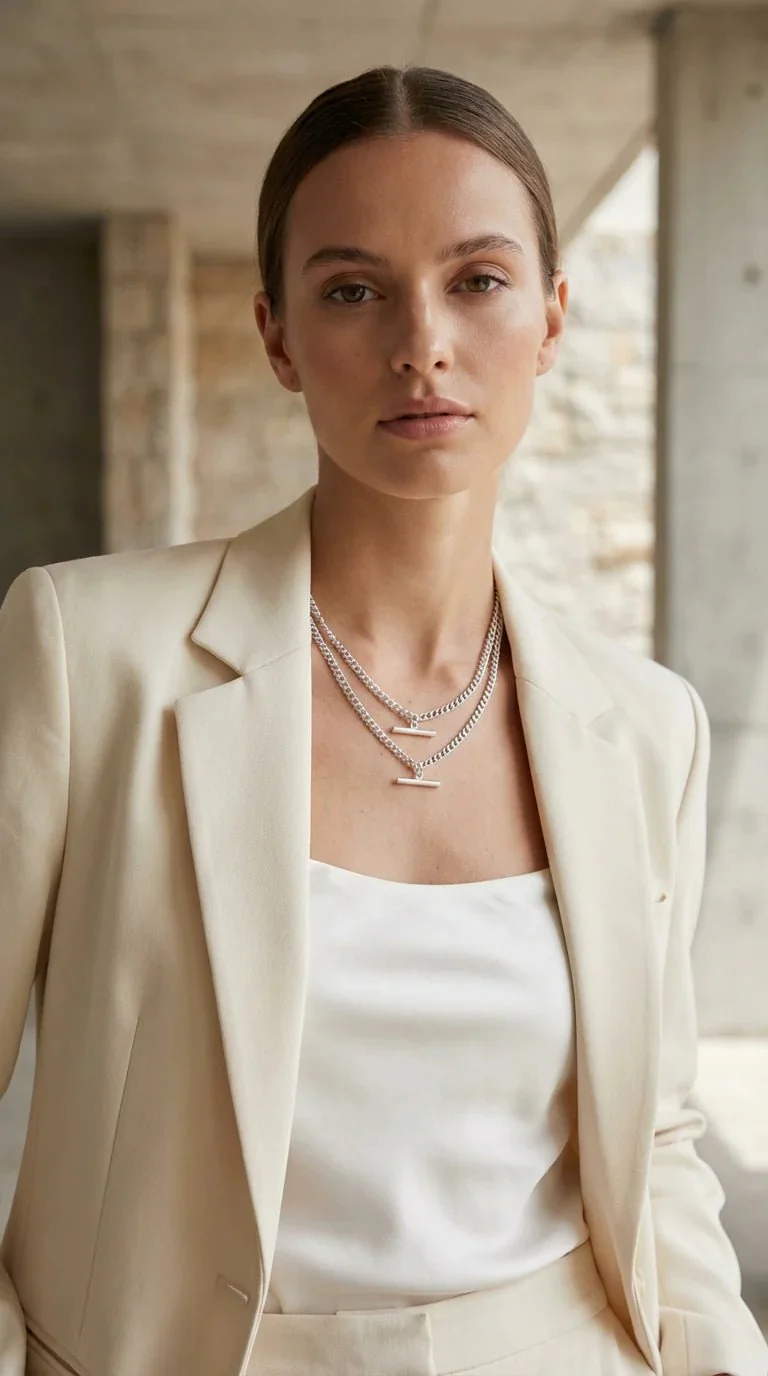 Envy Necklace 4861 Silver