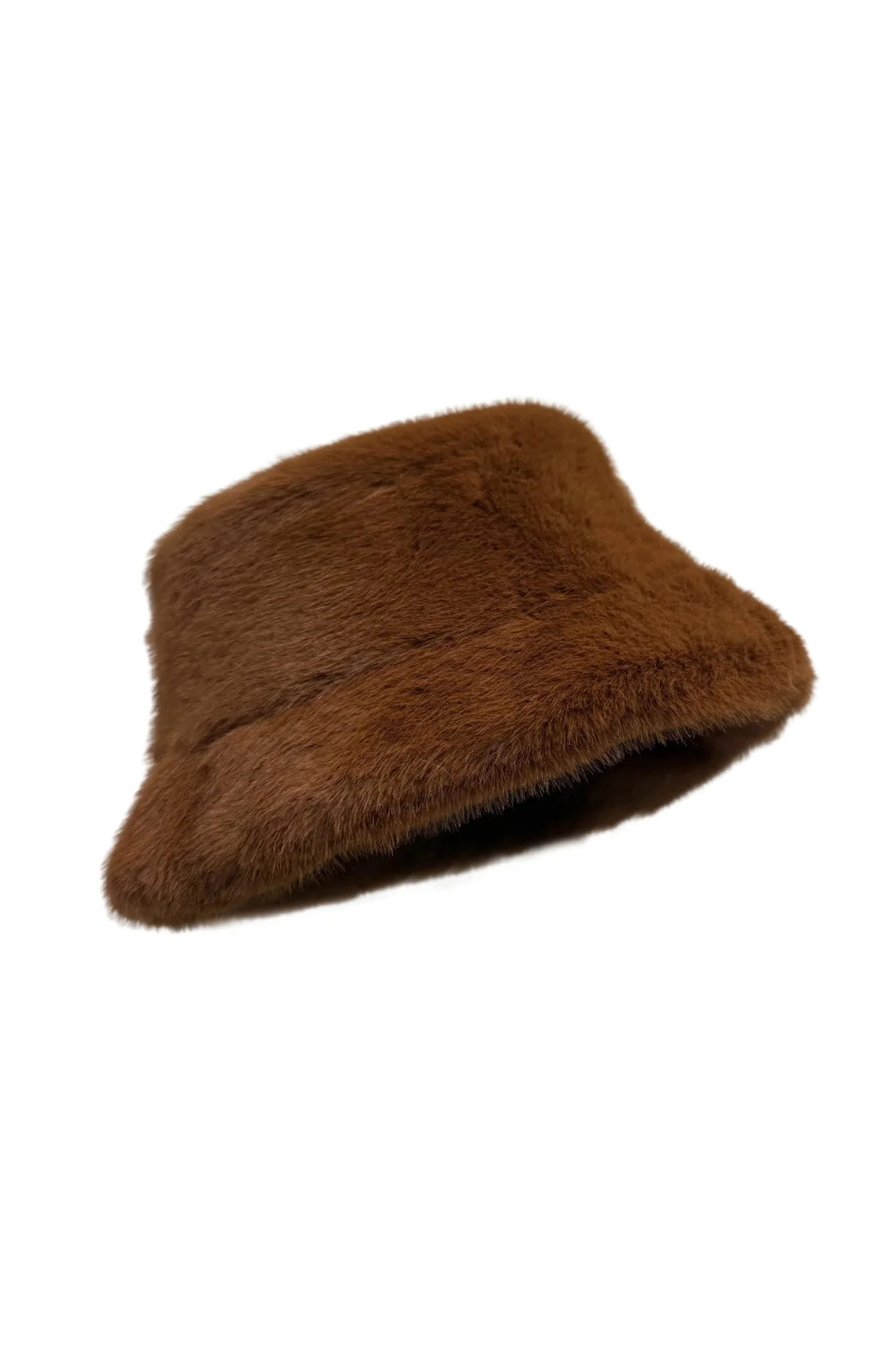 Faux Fur Bucket Hat - Image 4