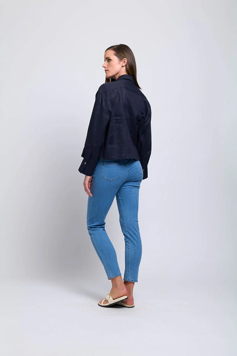 Foil Cultivated Classic Jacket Midnight - Image 3