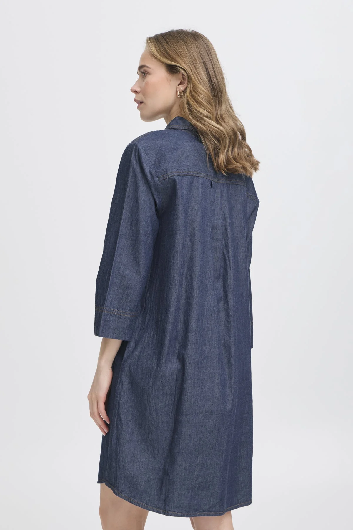 Fransa FRLarissa Dress 1 Raw Blue - Image 3