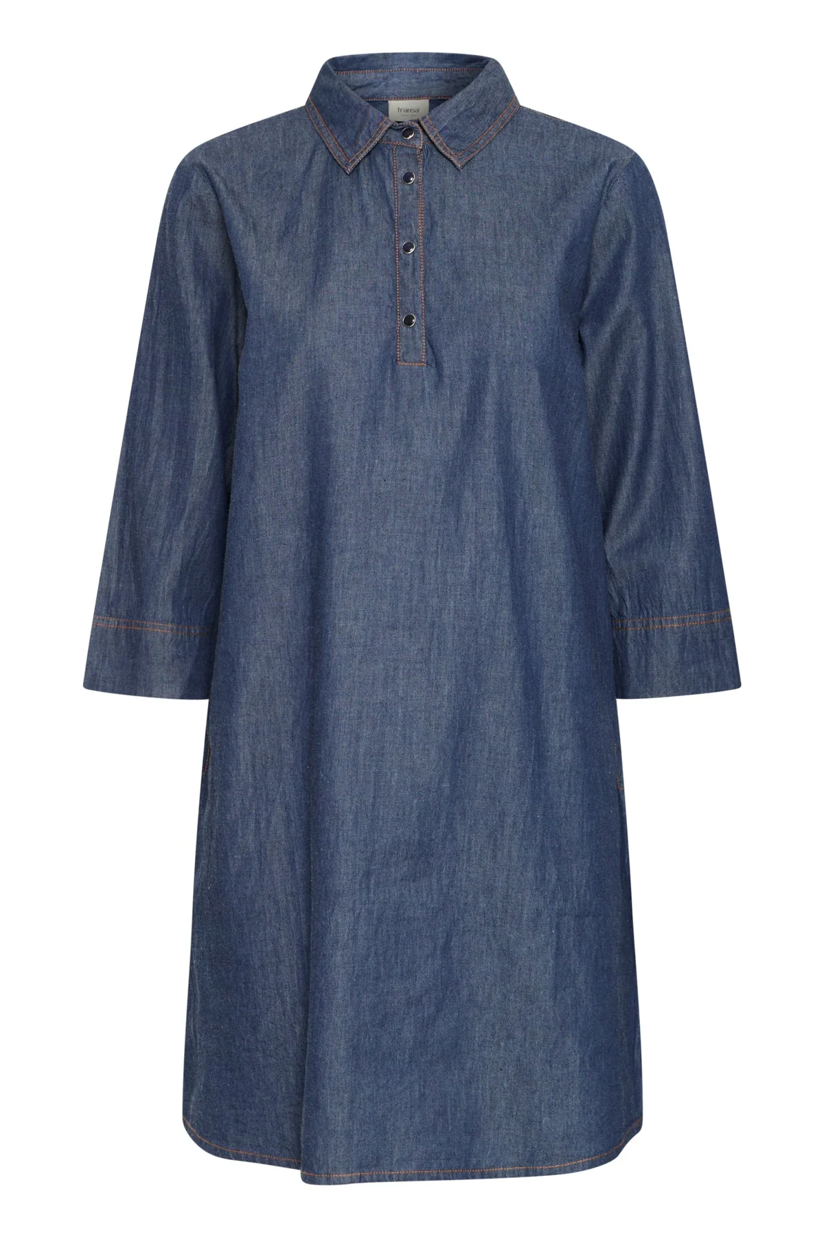 Fransa FRLarissa Dress 1 Raw Blue - Image 6