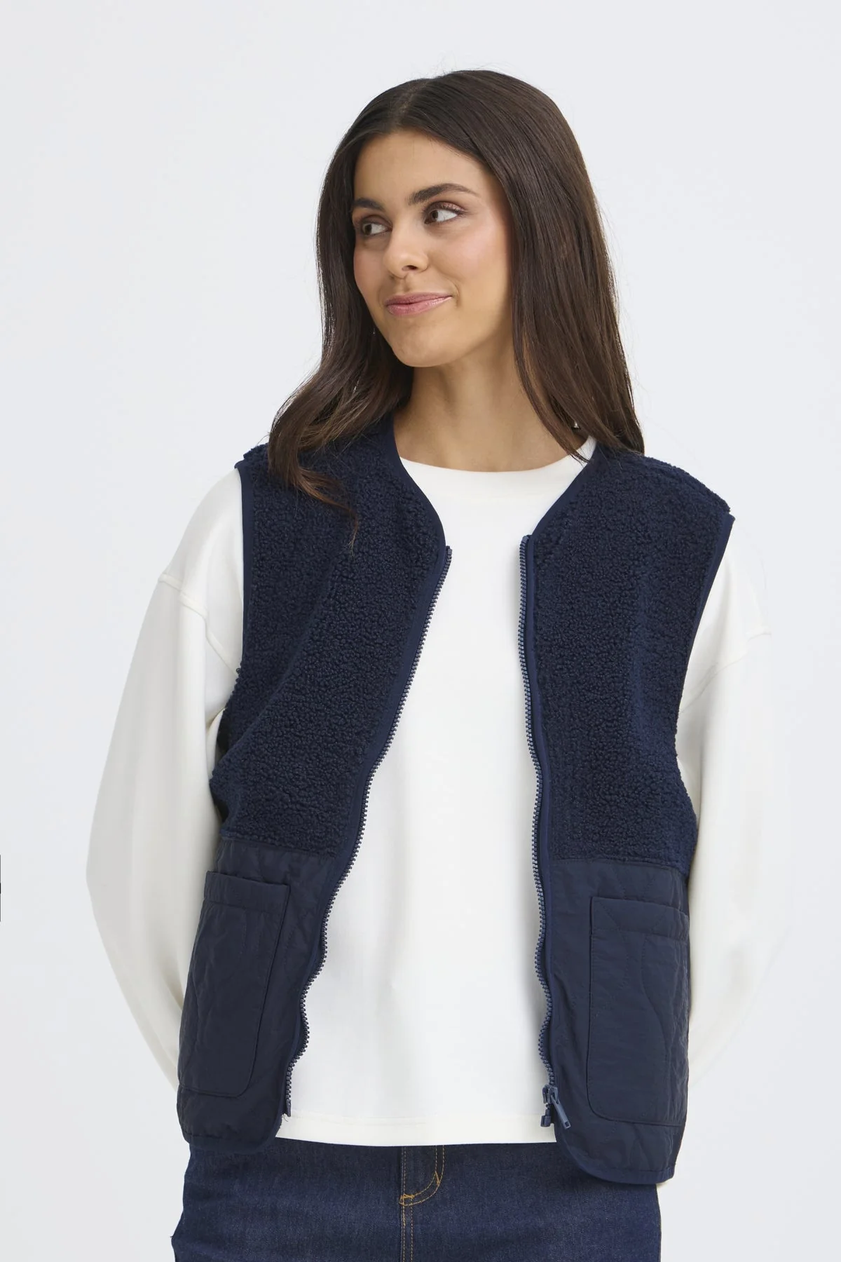 Fransa FRMIKALA Fleece Gilet 1 - Image 4