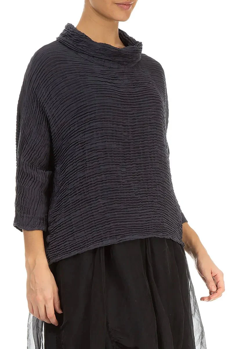 Grizas Cowl Neck Silk Blouse - Image 3