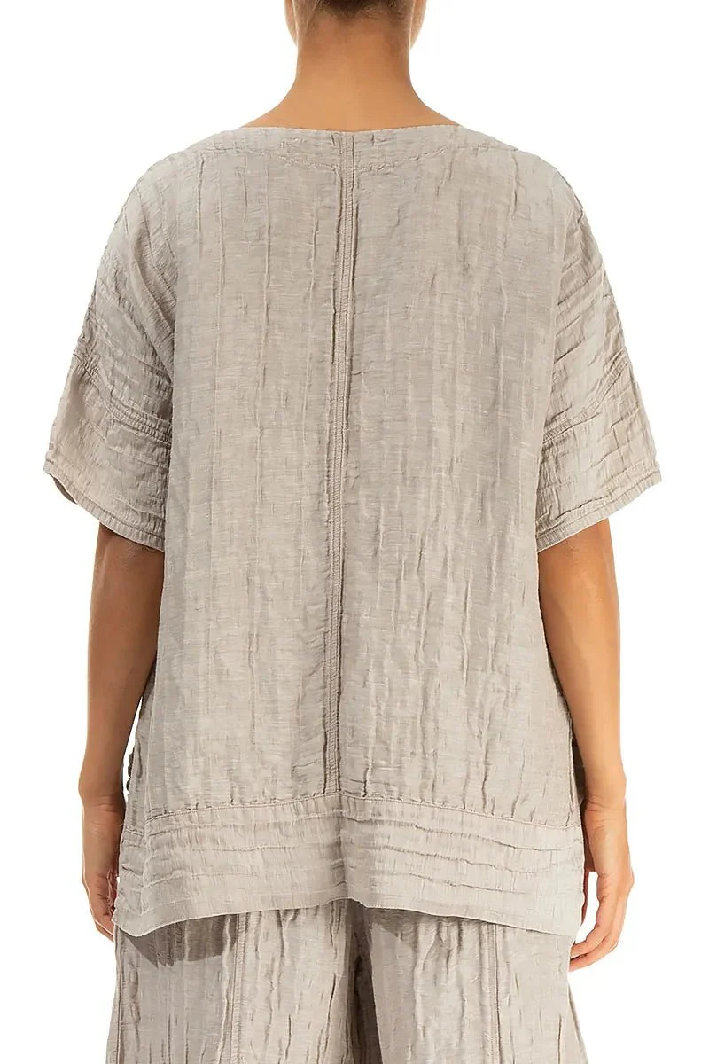 Grizas 52730-ST 1 Linen Blouse - Image 5