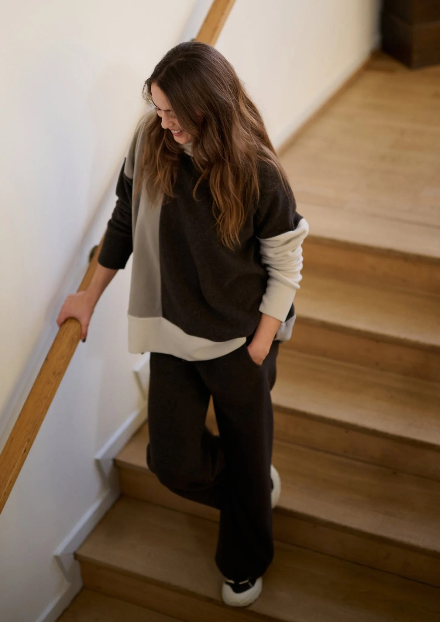 Henriette Steffensen Fleece Patch Sweater - Image 2