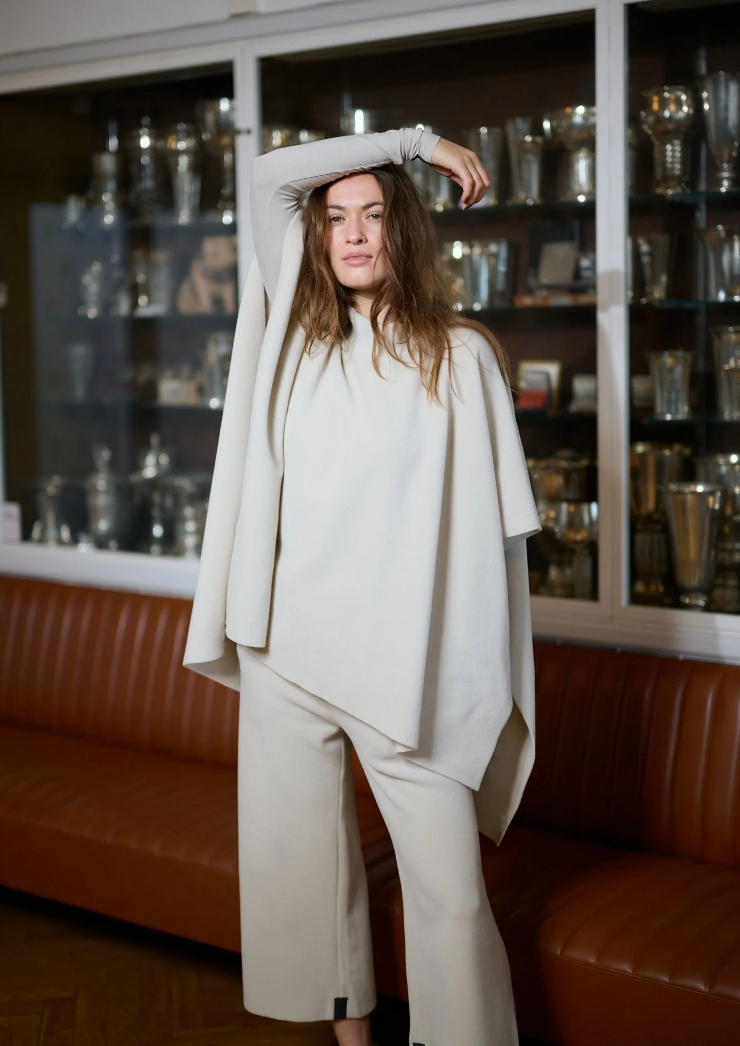 Henriette Steffensen Fleece Poncho