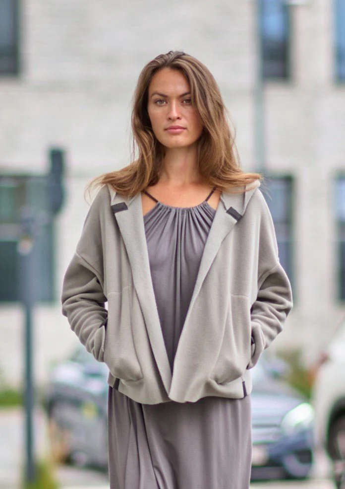 Henriette Steffensen Sporty Fleece Cardigan - Image 2
