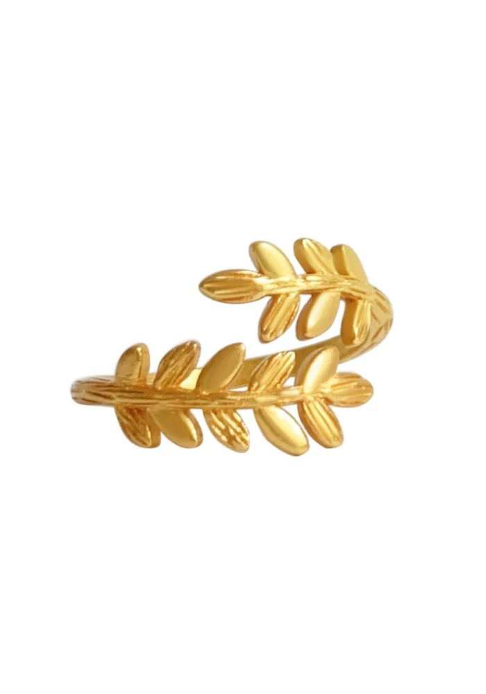 IBU Jewels Ring Leaves - Image 3