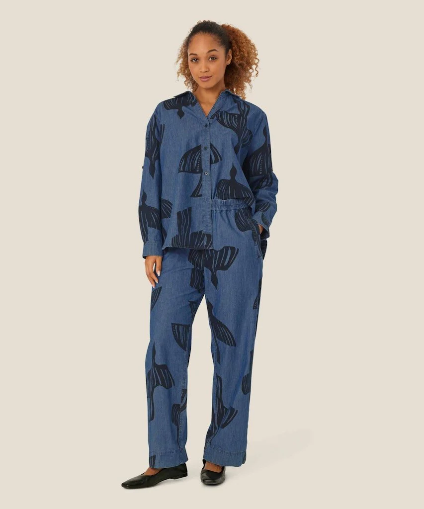 Masai Ireba Dark Denim Shirt - Image 5