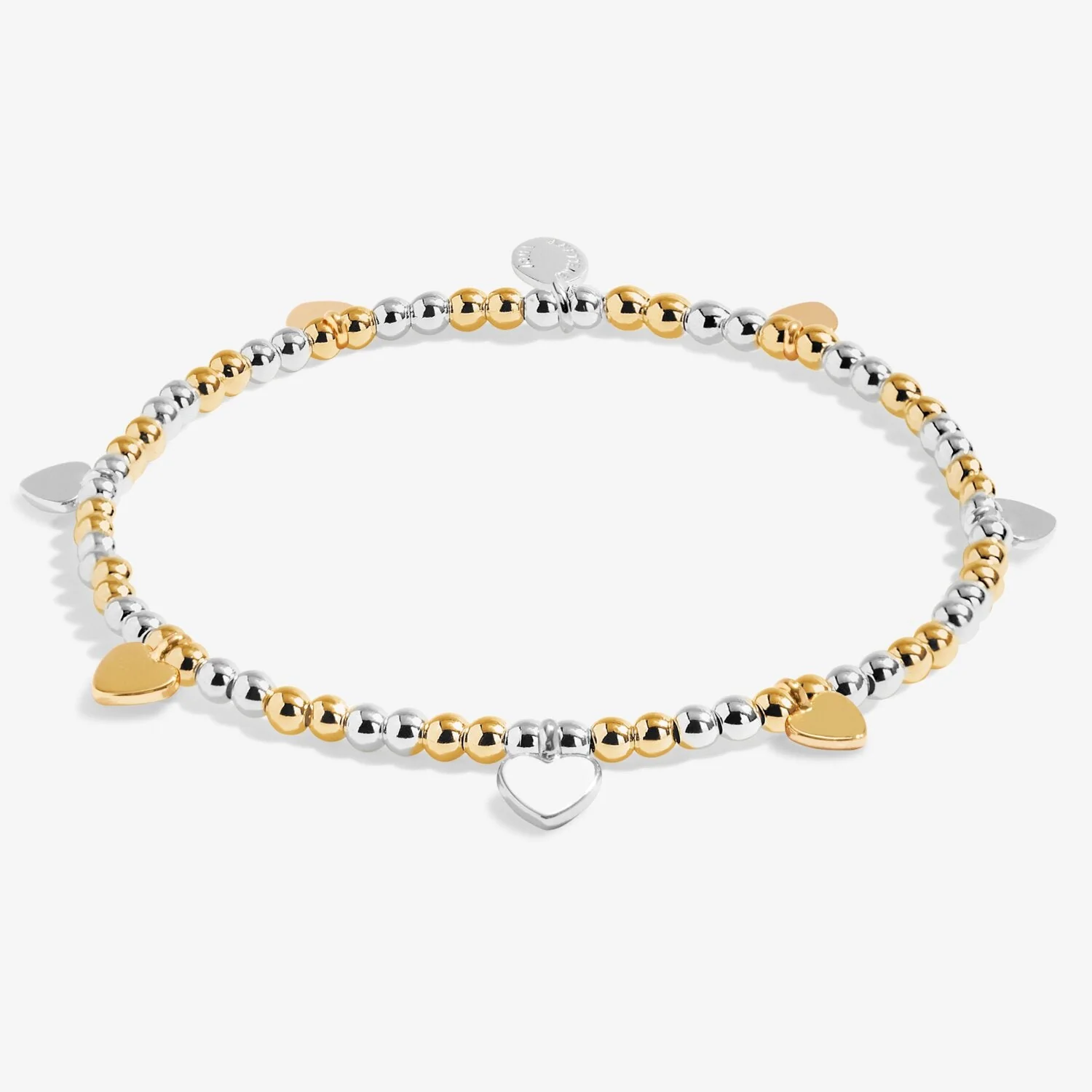 Joma Jewellery Bracelet Bar Hearts Bracelet - Image 2