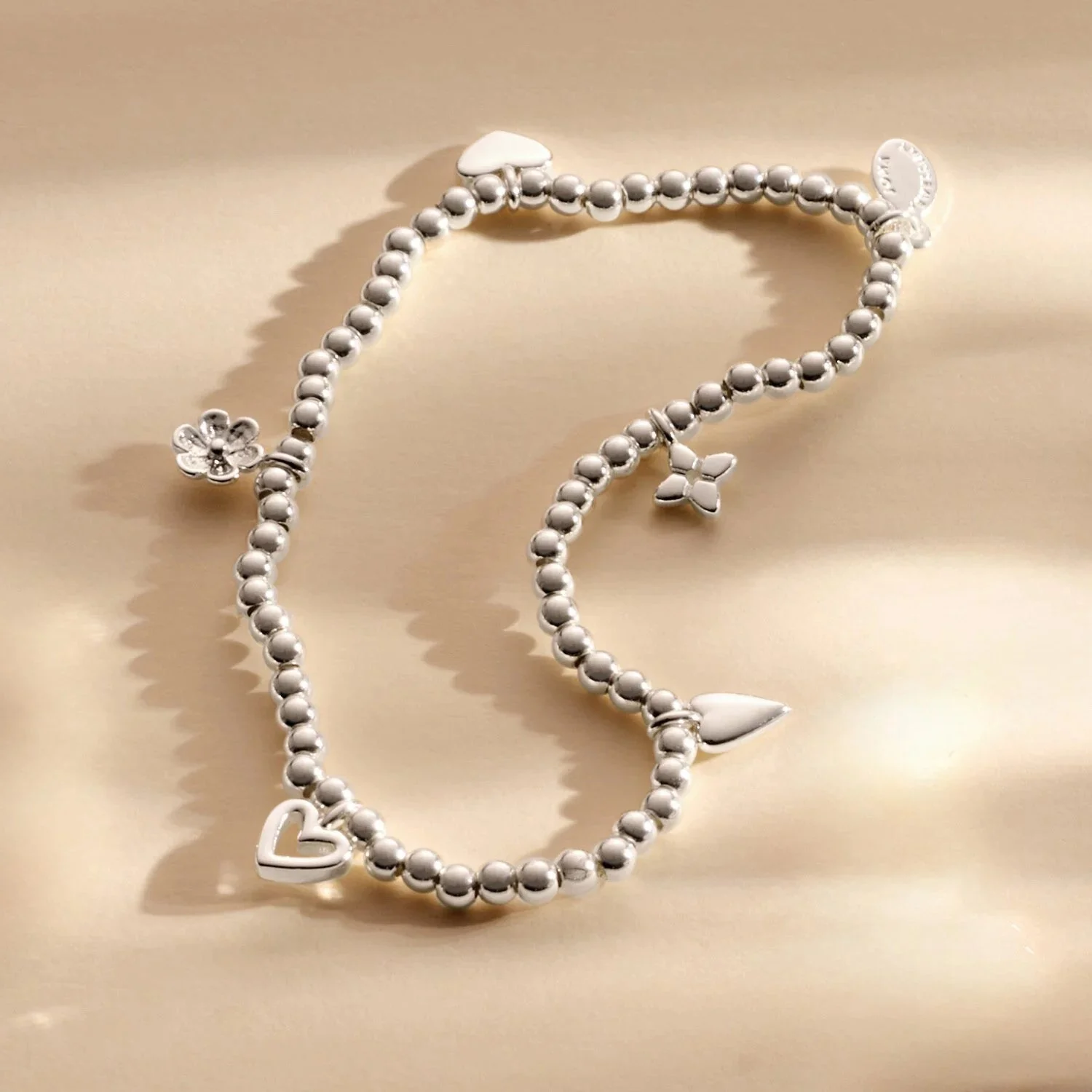 Joma Jewellery Bracelet Life's A Charm 'With Love' - Image 3